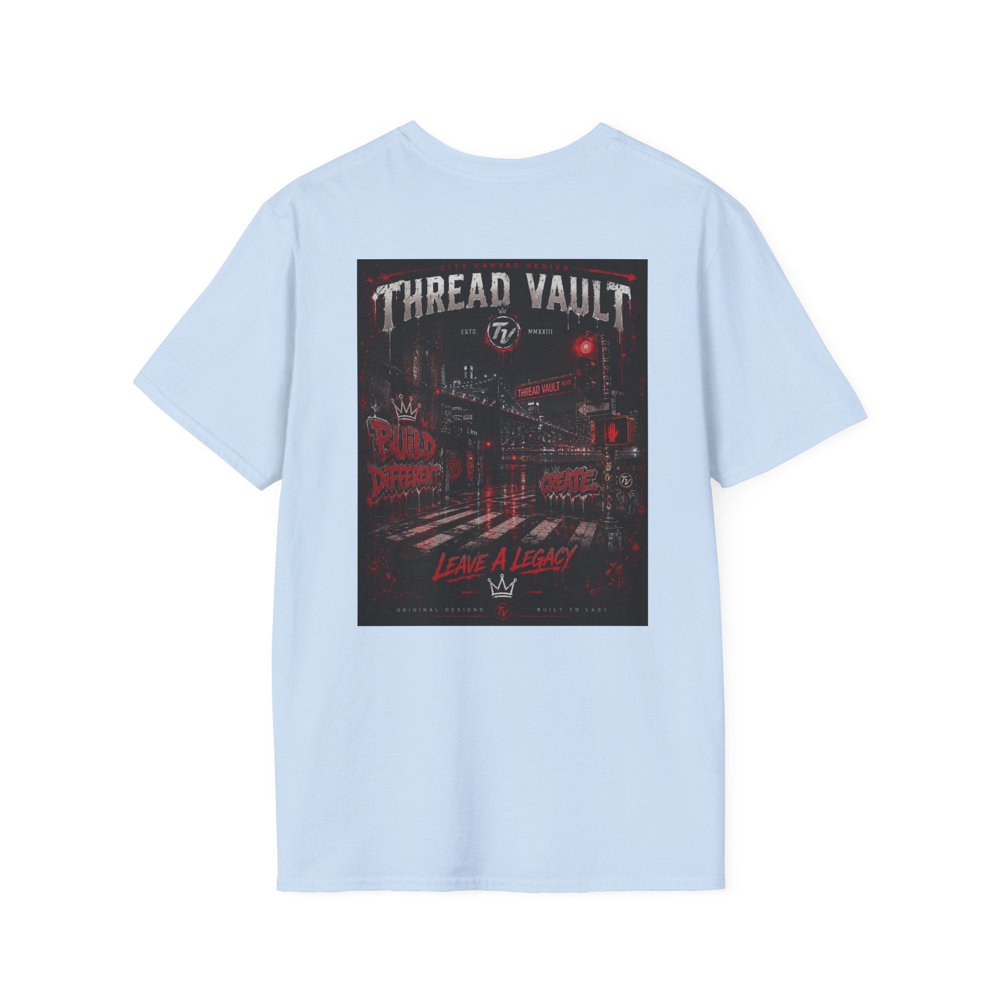 Red Light Revolution | City Canvas Series | CVC-007 | Premium Graphic Tee