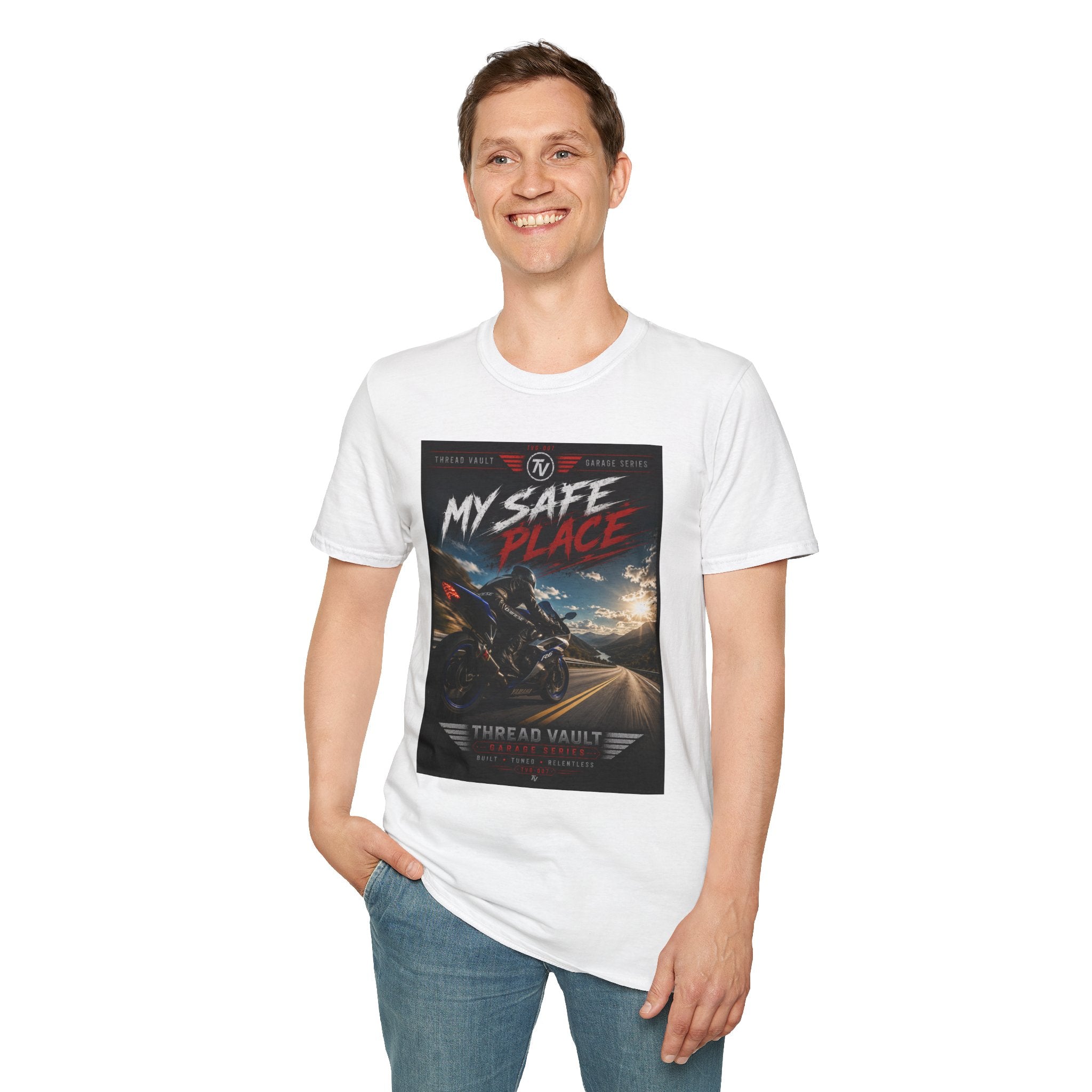 My Safe Place | Garage Series | TVG-007 | Premium Graphic Tee