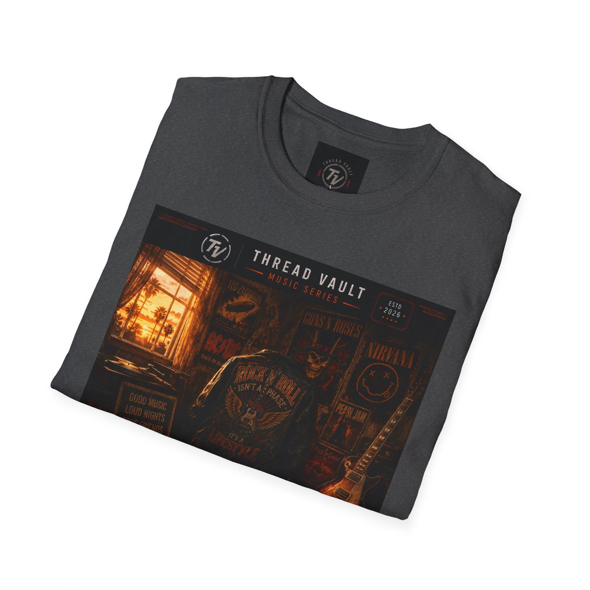 Long Live Rock & Roll | Music Series | TVM-003 | Premium Graphic Tee