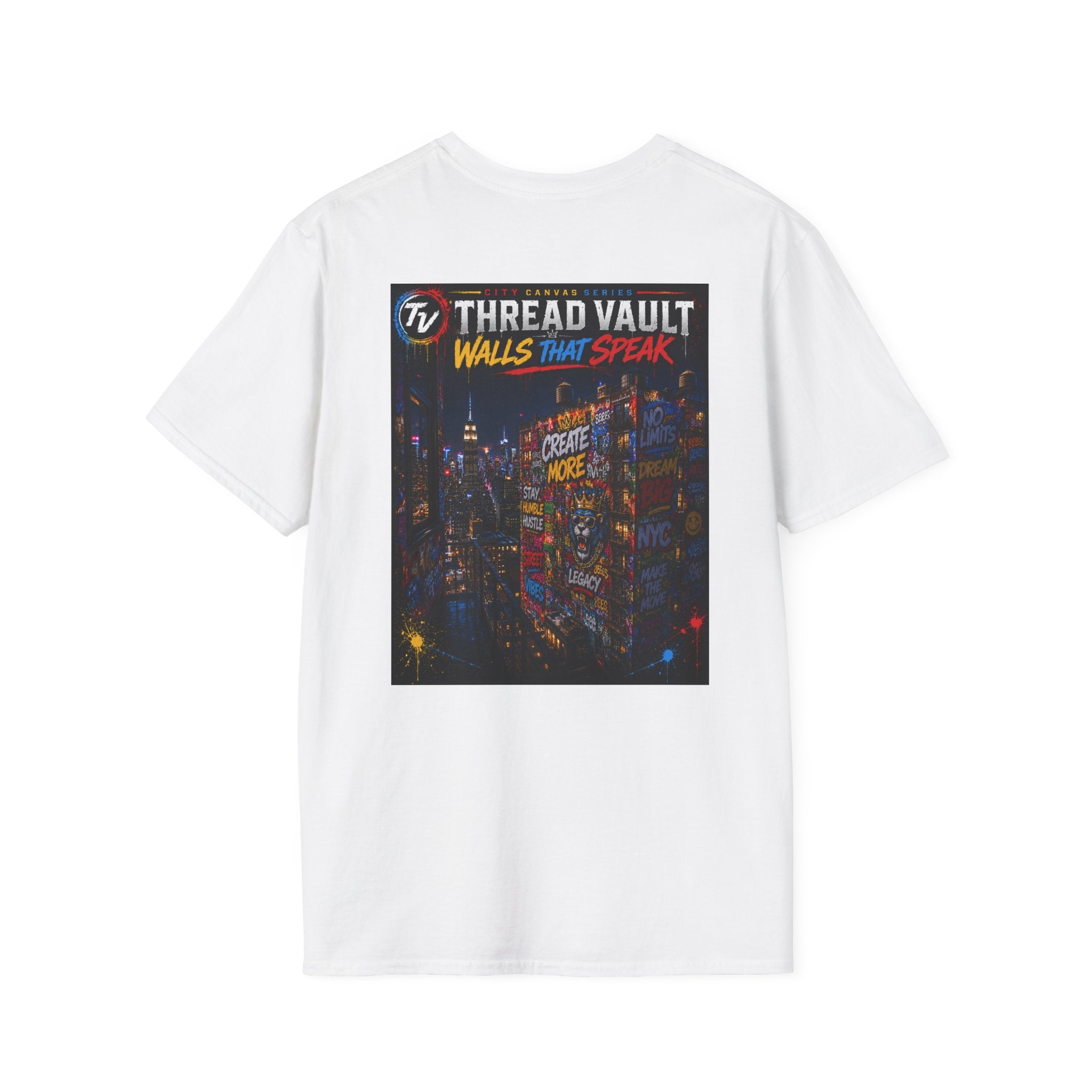 Walls That Speak | City Canvas Series | CVC-010 | Premium Graphic Tee