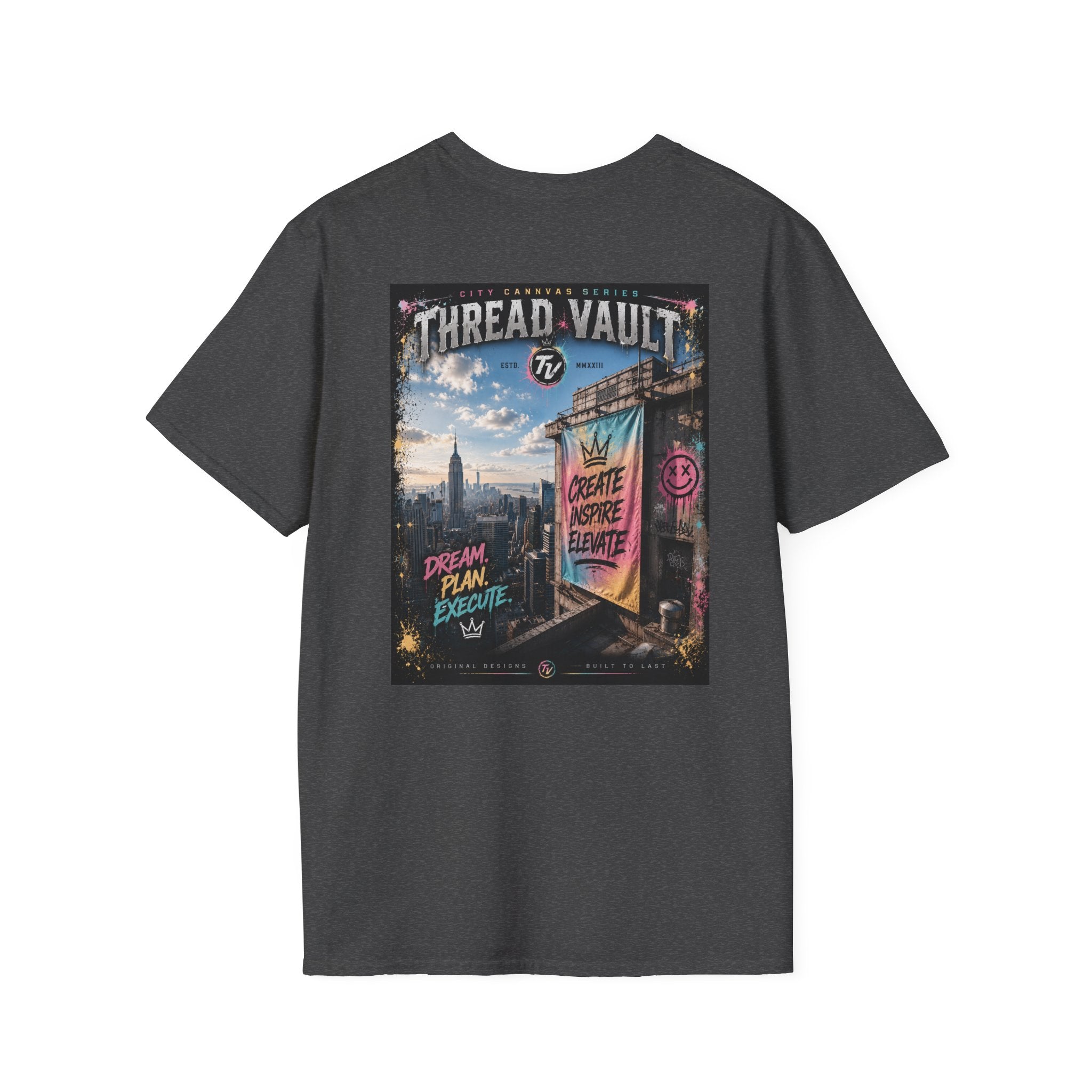 Rise Above | City Canvas Series | CVC-008 | Premium Graphic Tee