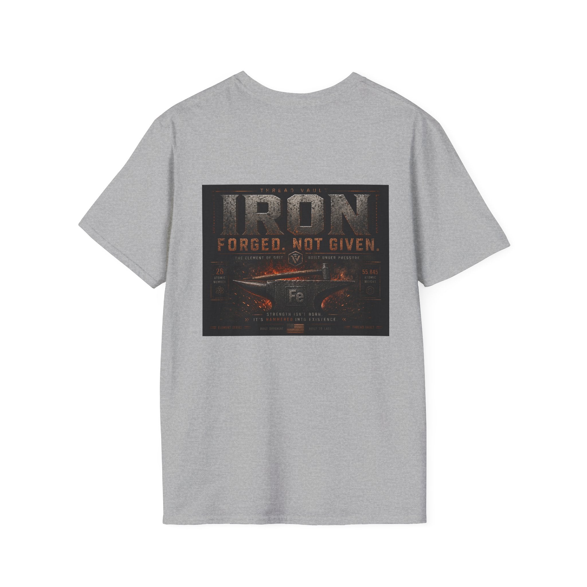 Iron | Element Series TVE002 | Premium Graphic Tee