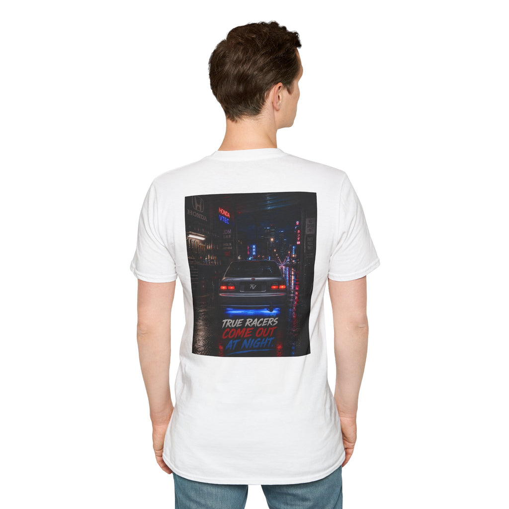 True Racers Come Out at Night | Garage Series | TVG-006 | Premium Graphic Tee
