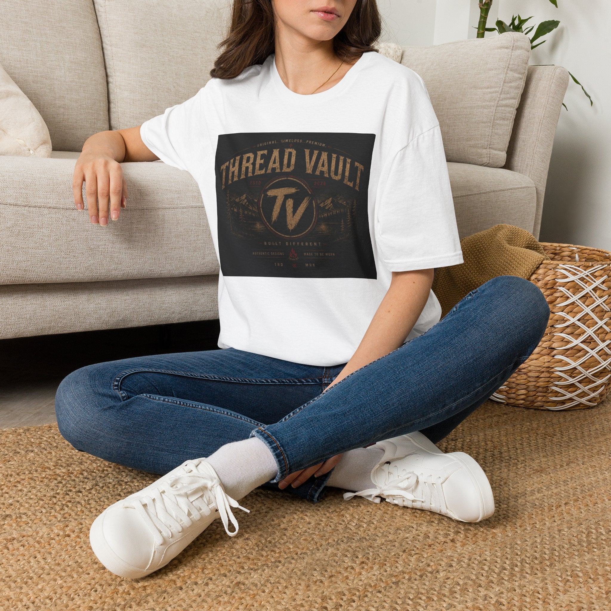 Built Different | Signature Series | TVC-001 | Premium Graphic Tee