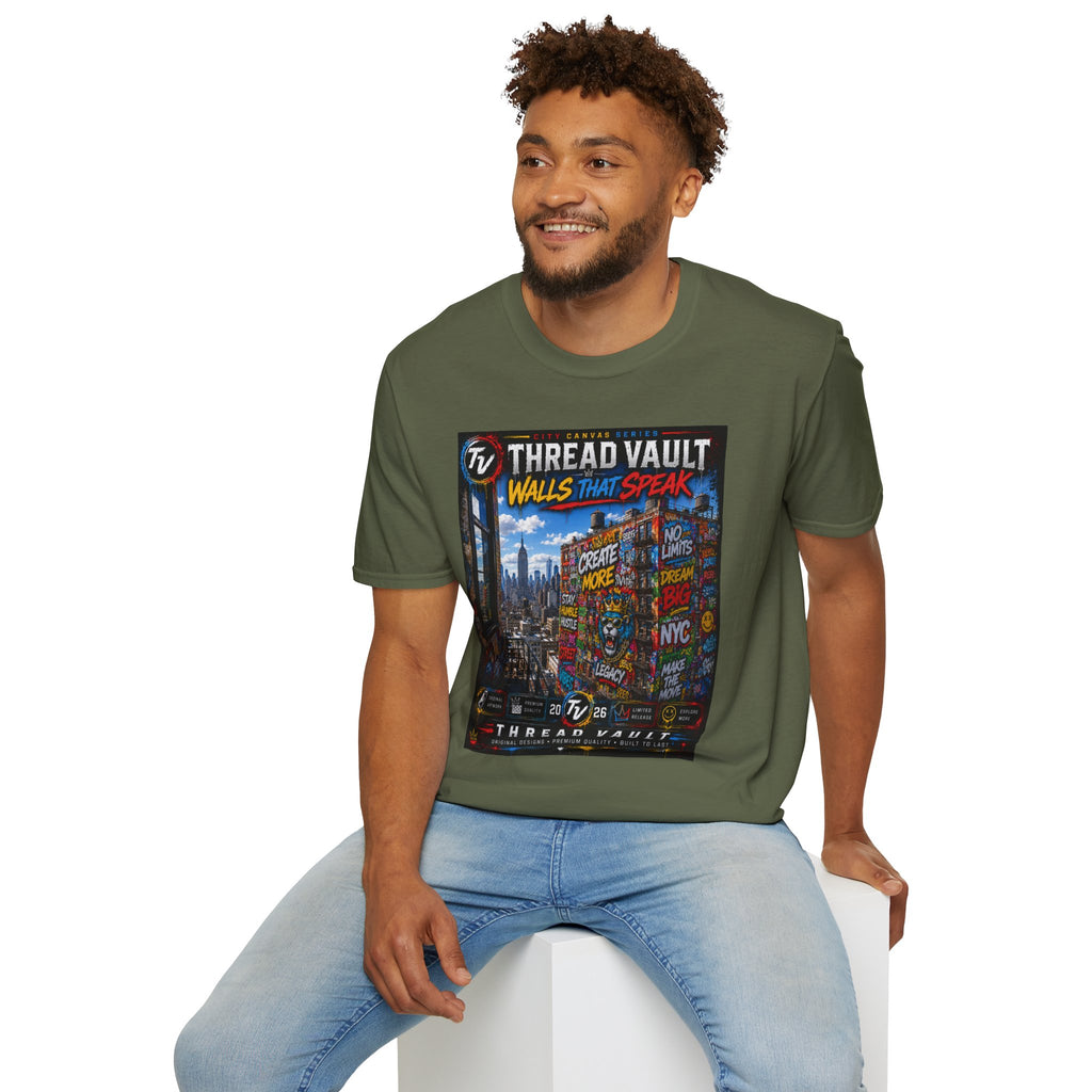 Walls That Speak | City Canvas Series | CVC-010 | Premium Graphic Tee