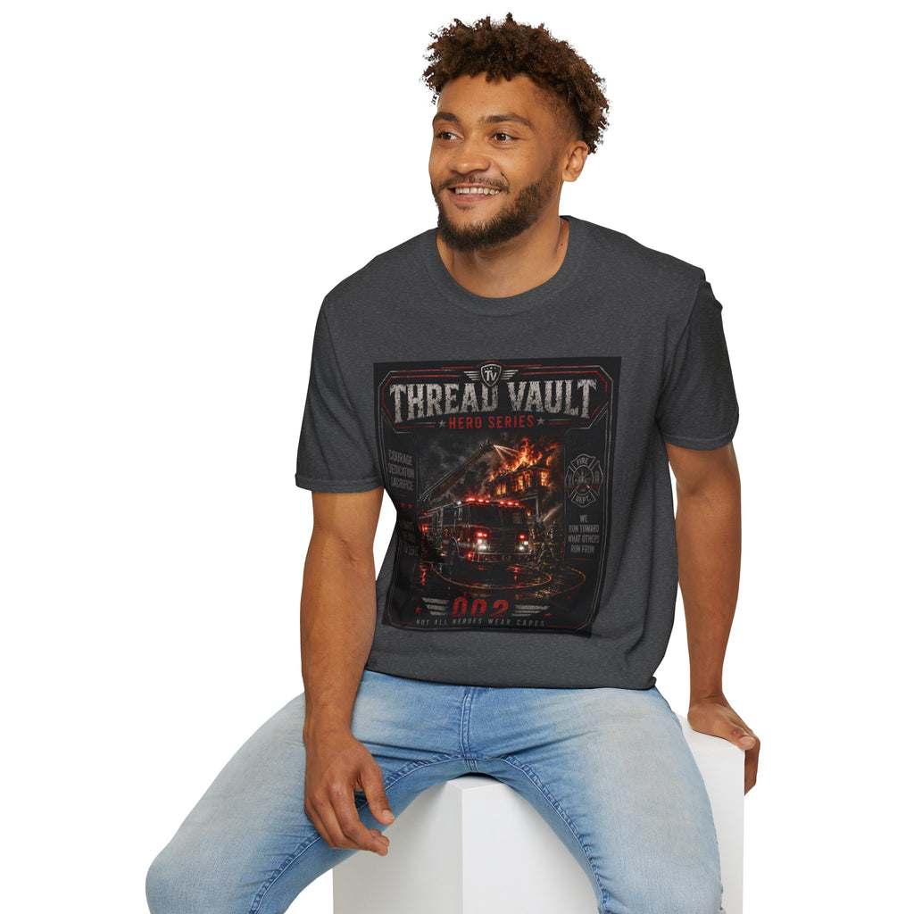 Into the Flames | Hero Series | TVHR-002 | Premium Graphic Tee