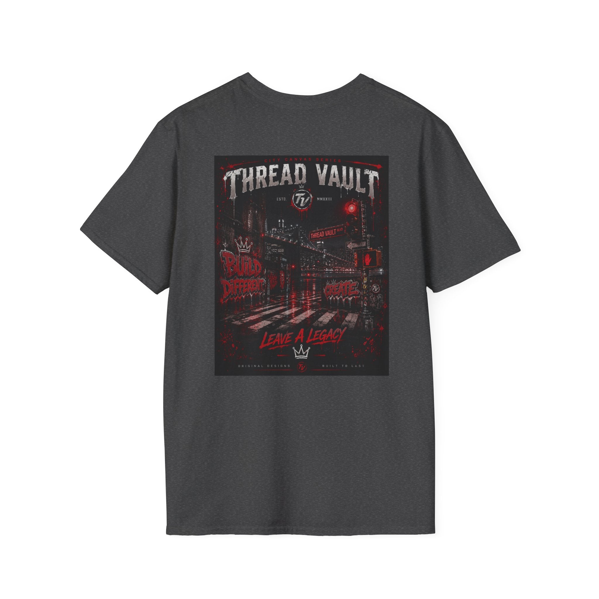 Red Light Revolution | City Canvas Series | CVC-007 | Premium Graphic Tee