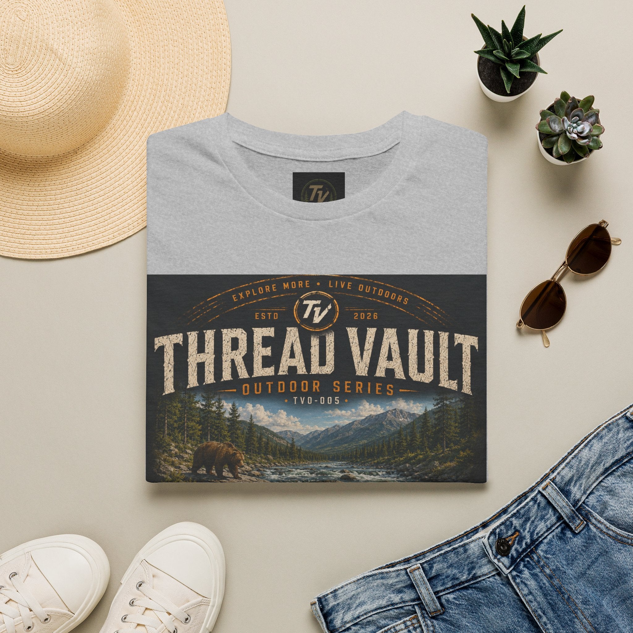 River Rapids | Outdoor Series | TVO-005 | Premium Graphic Tee