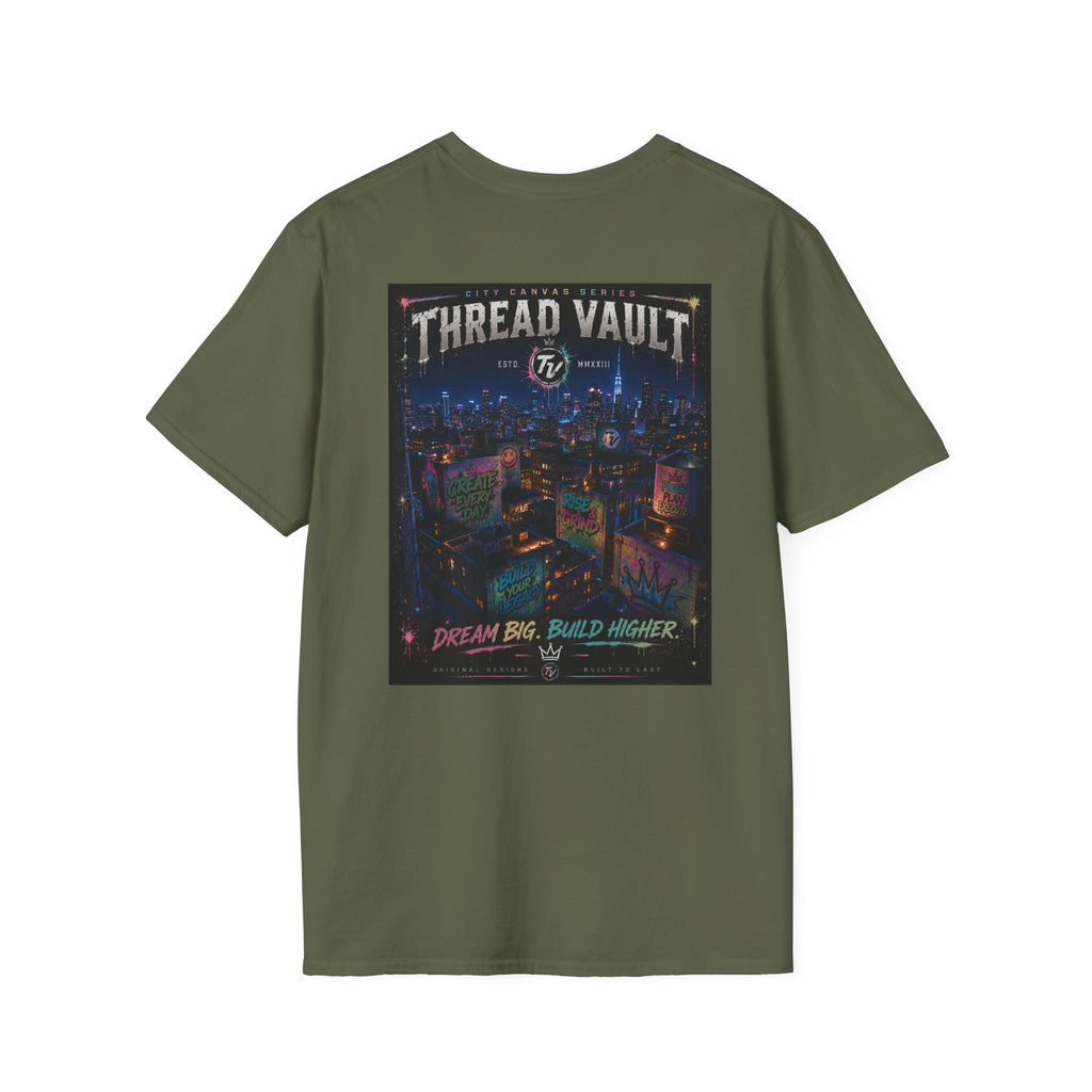 Skylines & Dreams | City Canvas Series | CVC-009 | Premium Graphic Tee