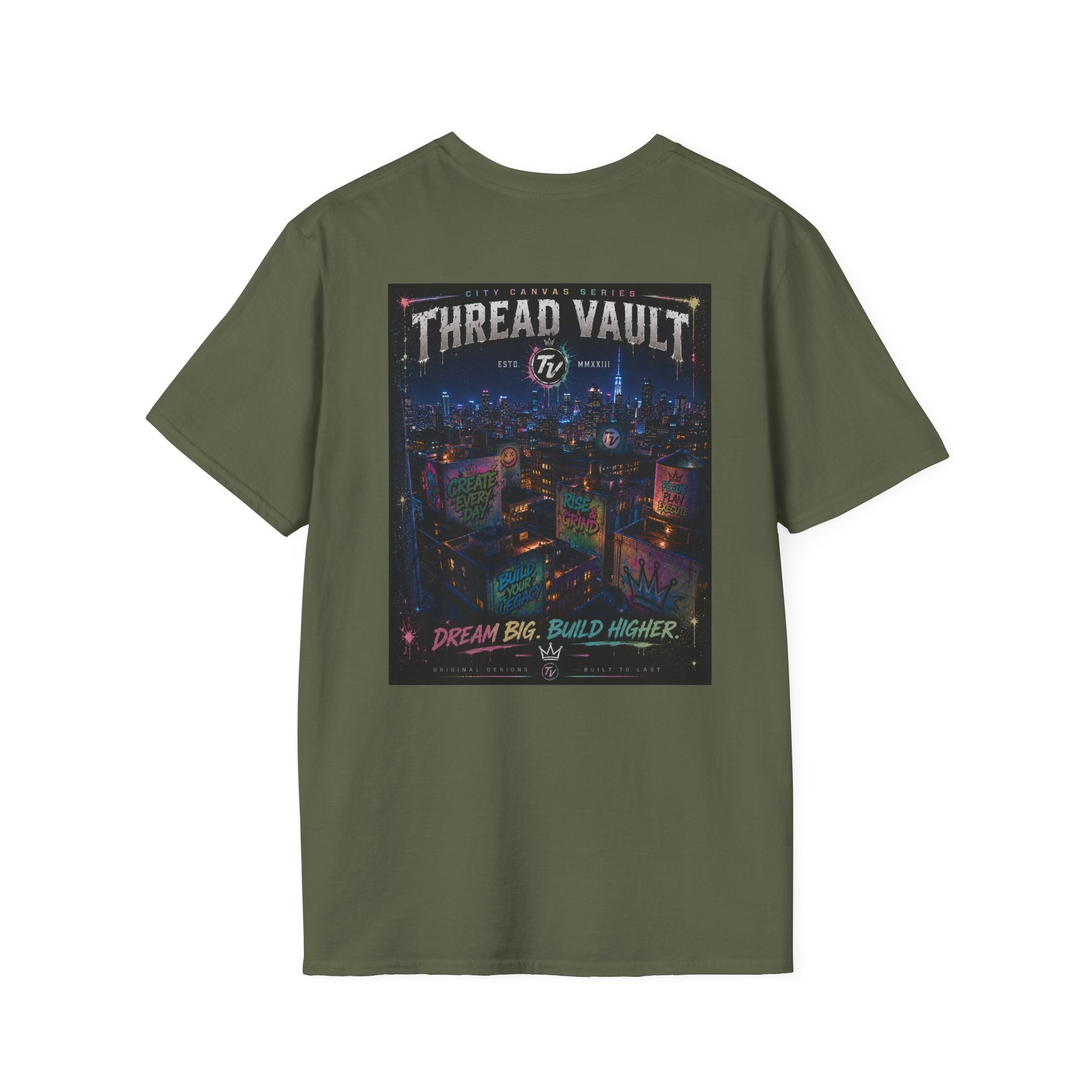 Skylines & Dreams | City Canvas Series | CVC-009 | Premium Graphic Tee
