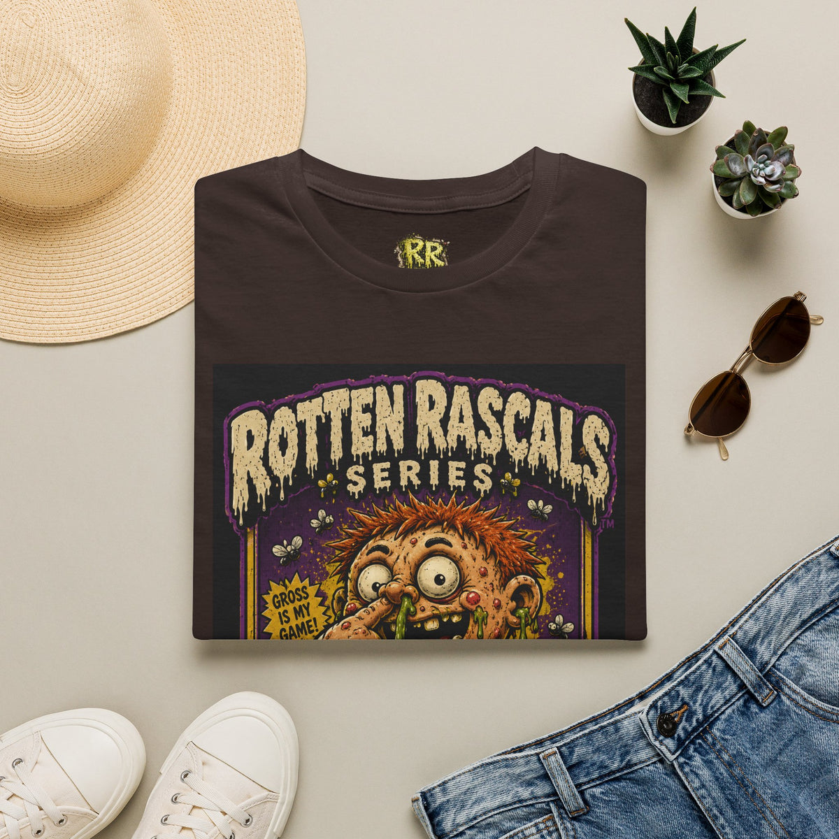 Booger Benny | Rotten Rascals Series | RR-001 | Premium Graphic Tee