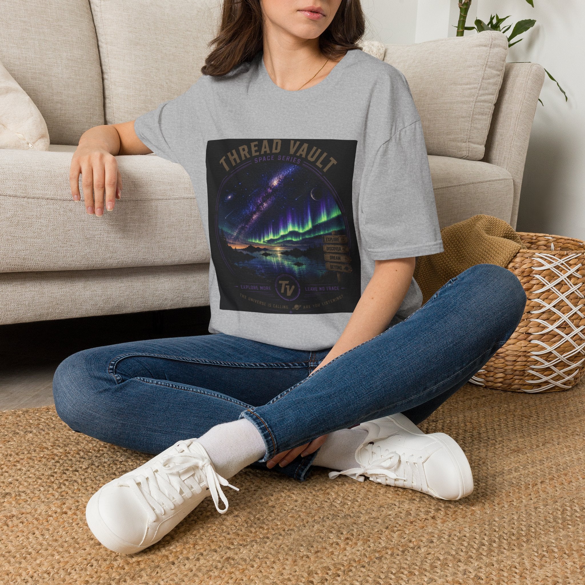 Cosmic Voyage | Space Series | TVS-001 | Premium Graphic Tee