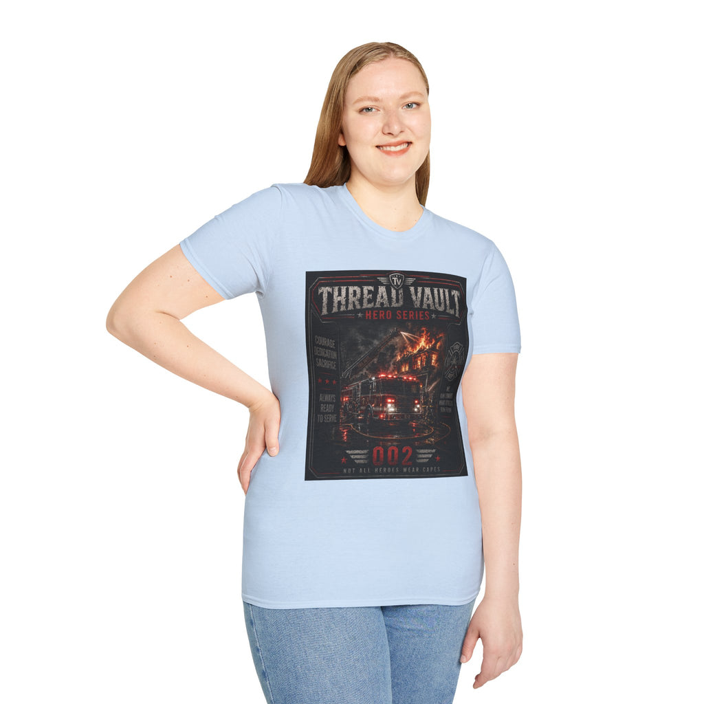 Into the Flames | Hero Series | TVHR-002 | Premium Graphic Tee