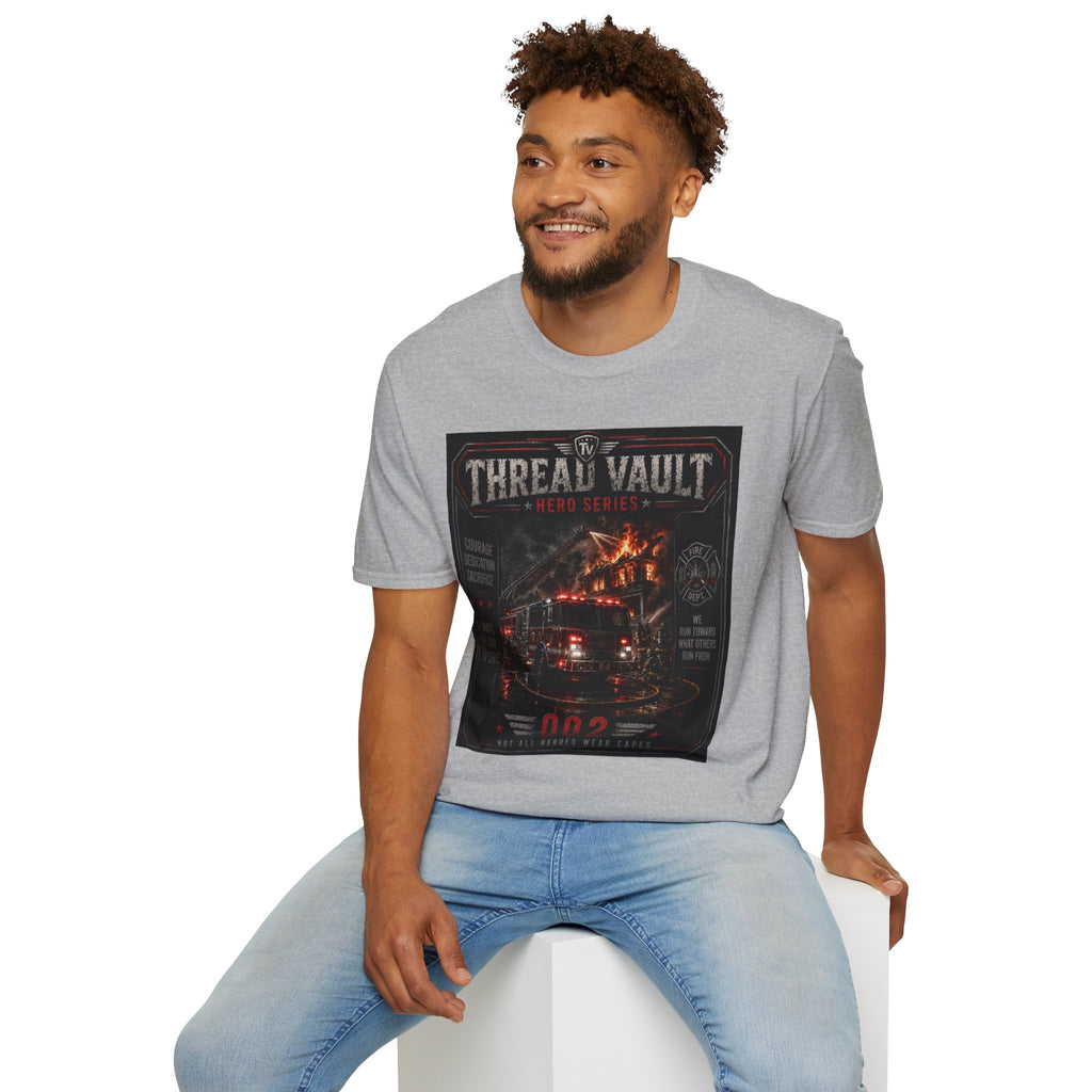 Into the Flames | Hero Series | TVHR-002 | Premium Graphic Tee