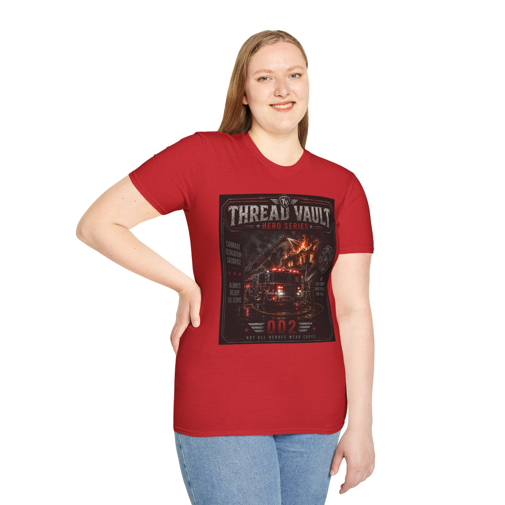 Into the Flames | Hero Series | TVHR-002 | Premium Graphic Tee