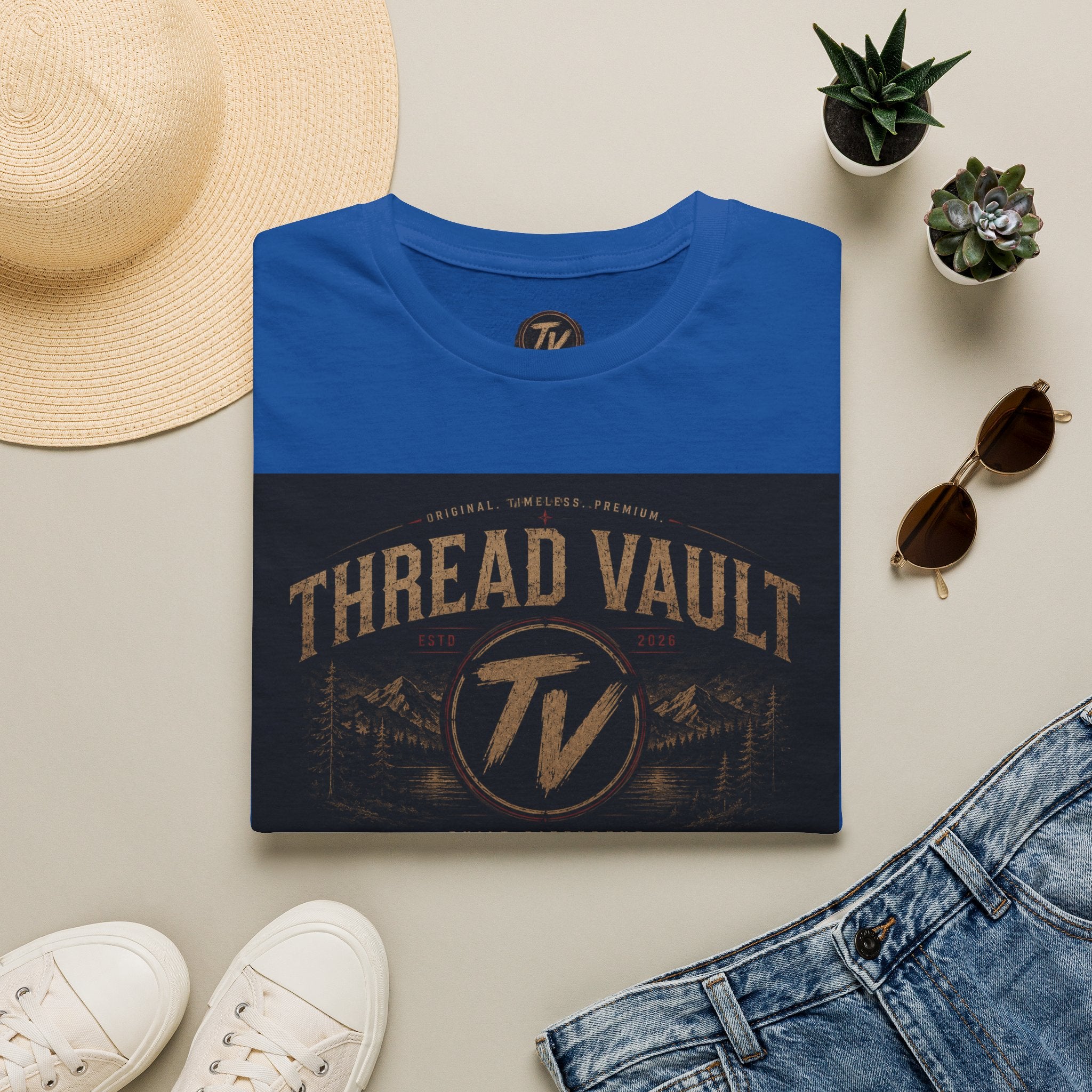 Built Different | Signature Series | TVC-001 | Premium Graphic Tee