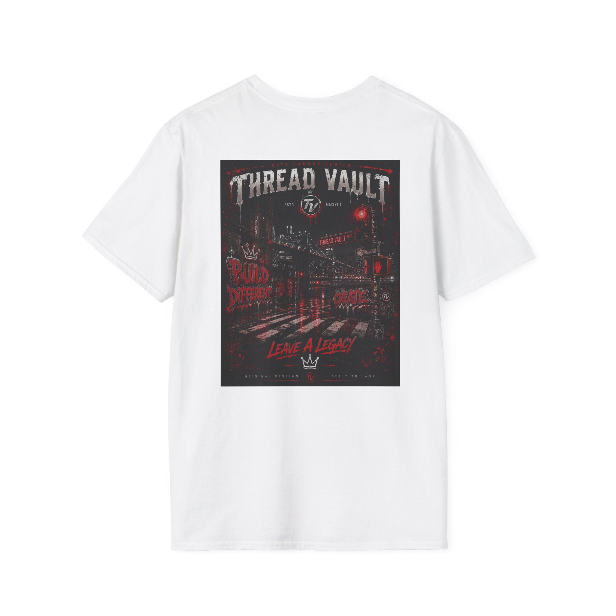 Red Light Revolution | City Canvas Series | CVC-007 | Premium Graphic Tee