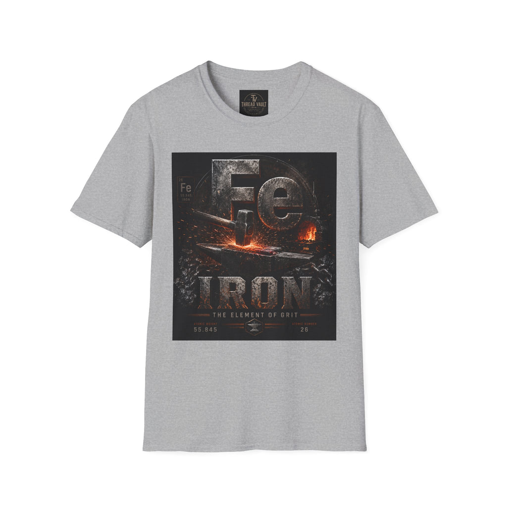 Iron | Element Series TVE002 | Premium Graphic Tee