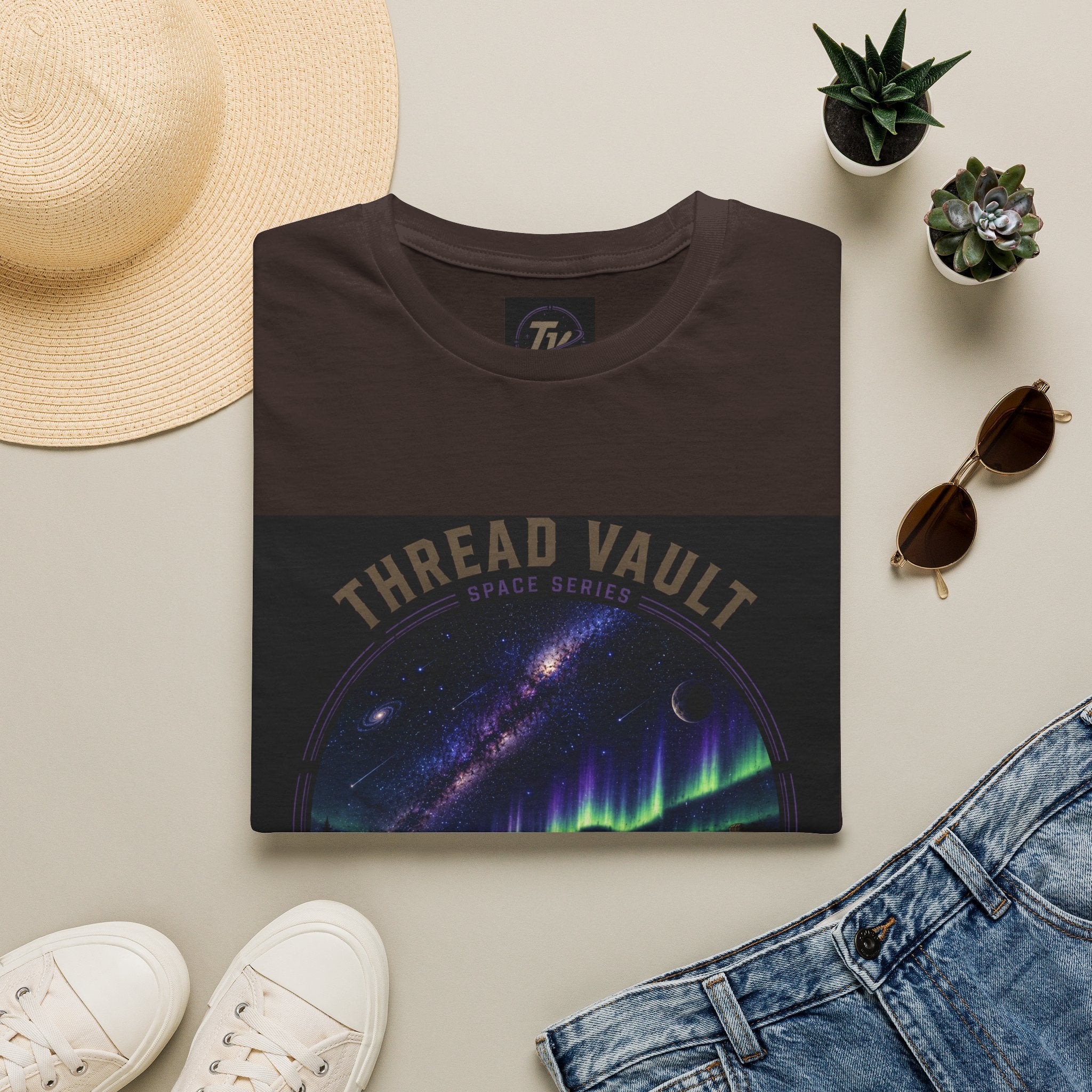 Cosmic Voyage | Space Series | TVS-001 | Premium Graphic Tee