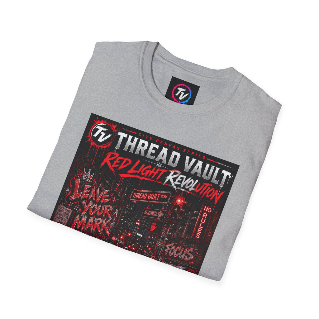 Red Light Revolution | City Canvas Series | CVC-007 | Premium Graphic Tee