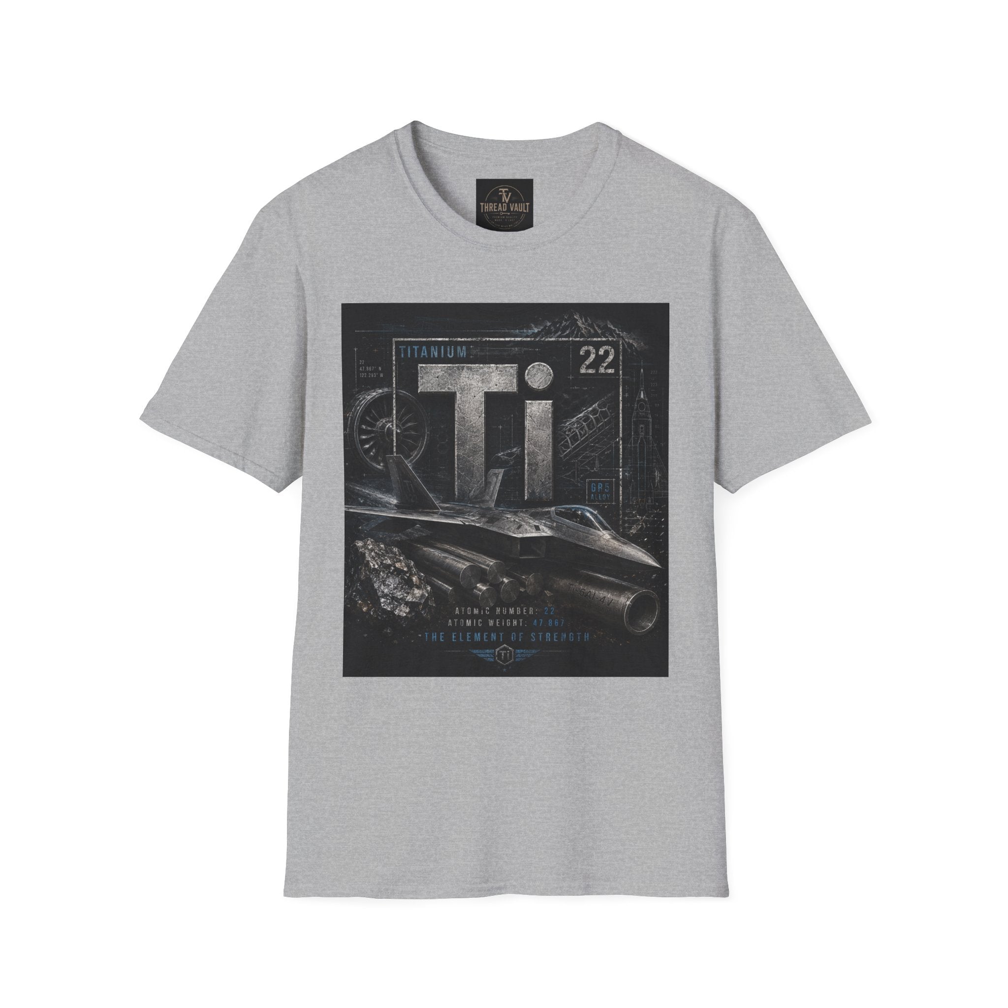 Titanium | Element Series TVE-003 | Premium Graphic Tee