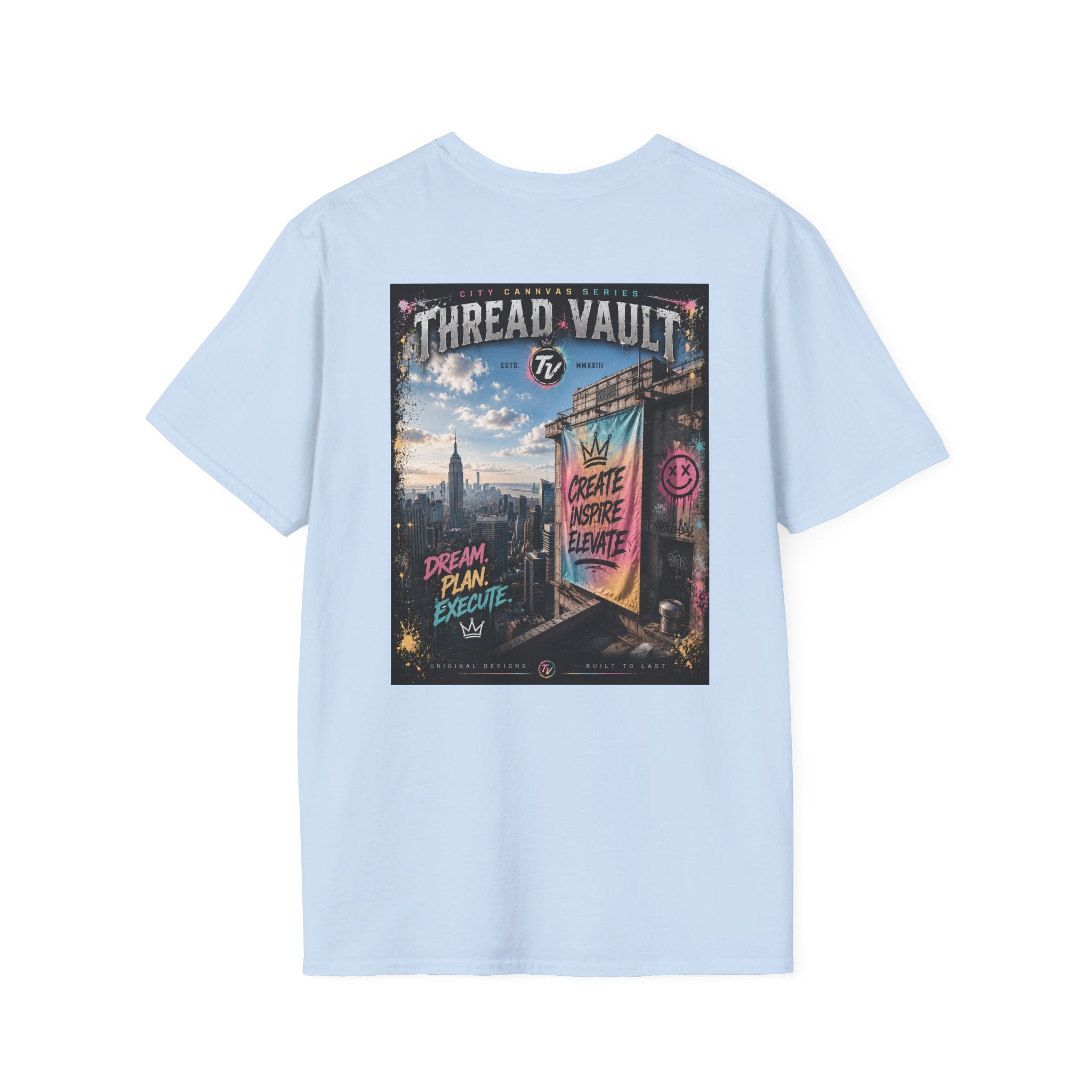 Rise Above | City Canvas Series | CVC-008 | Premium Graphic Tee
