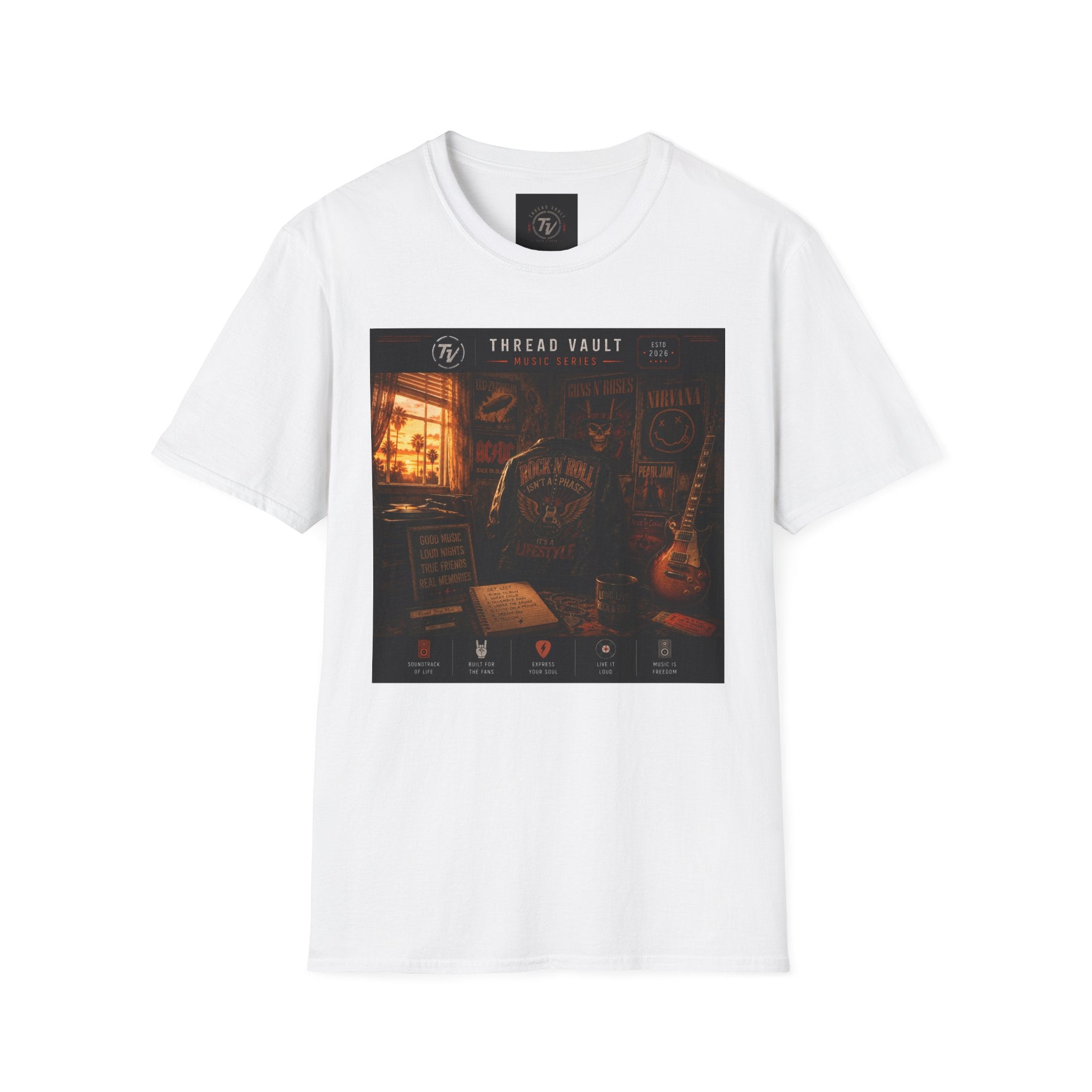 Long Live Rock & Roll | Music Series | TVM-003 | Premium Graphic Tee