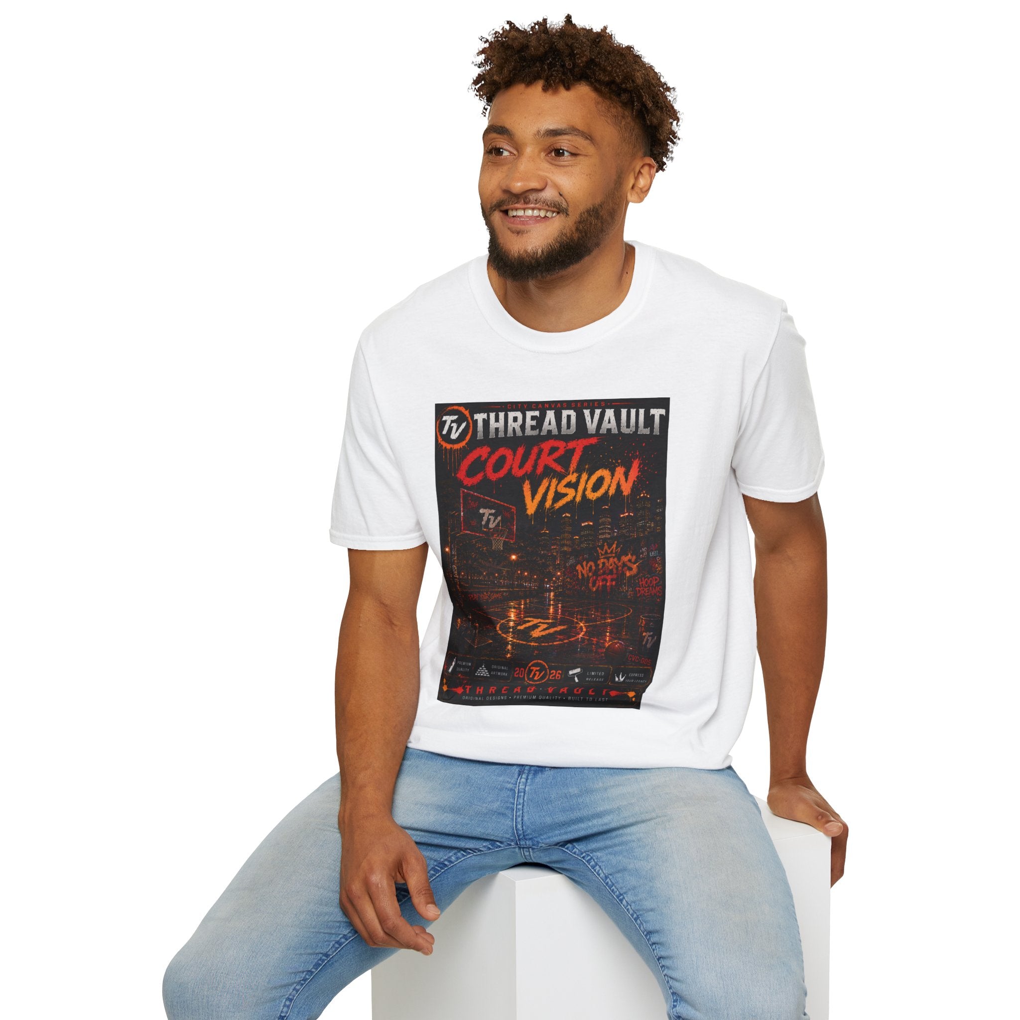 Court Vision | City Canvas Series | CVC-005 | Premium Graphic Tee