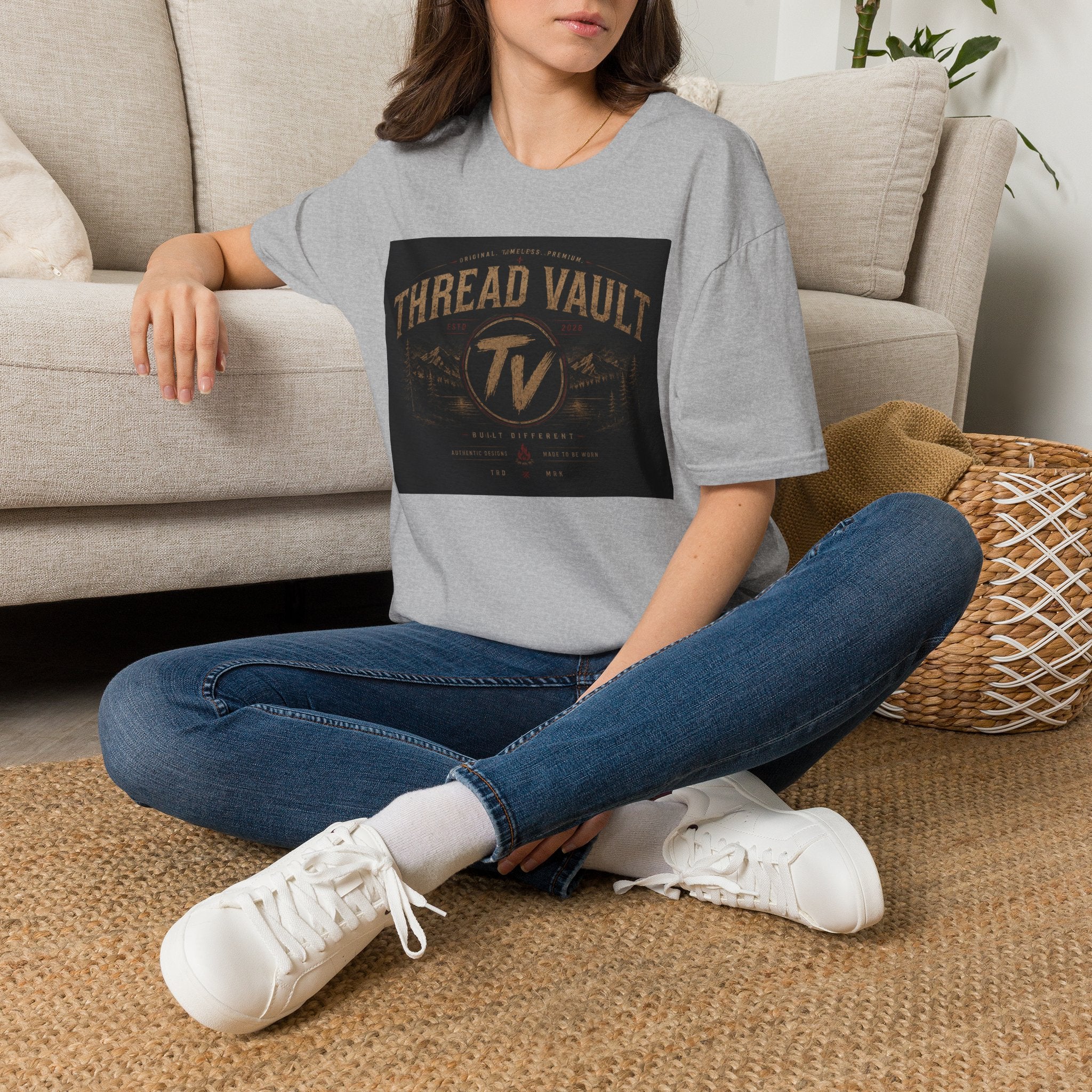 Built Different | Signature Series | TVC-001 | Premium Graphic Tee