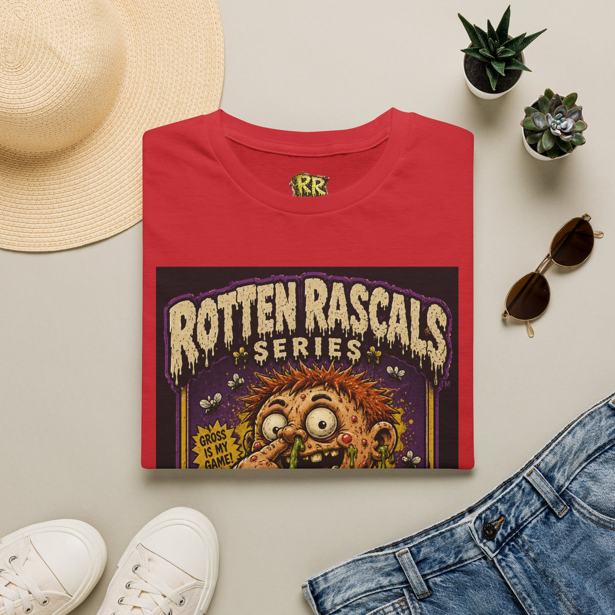 Booger Benny | Rotten Rascals Series | RR-001 | Premium Graphic Tee