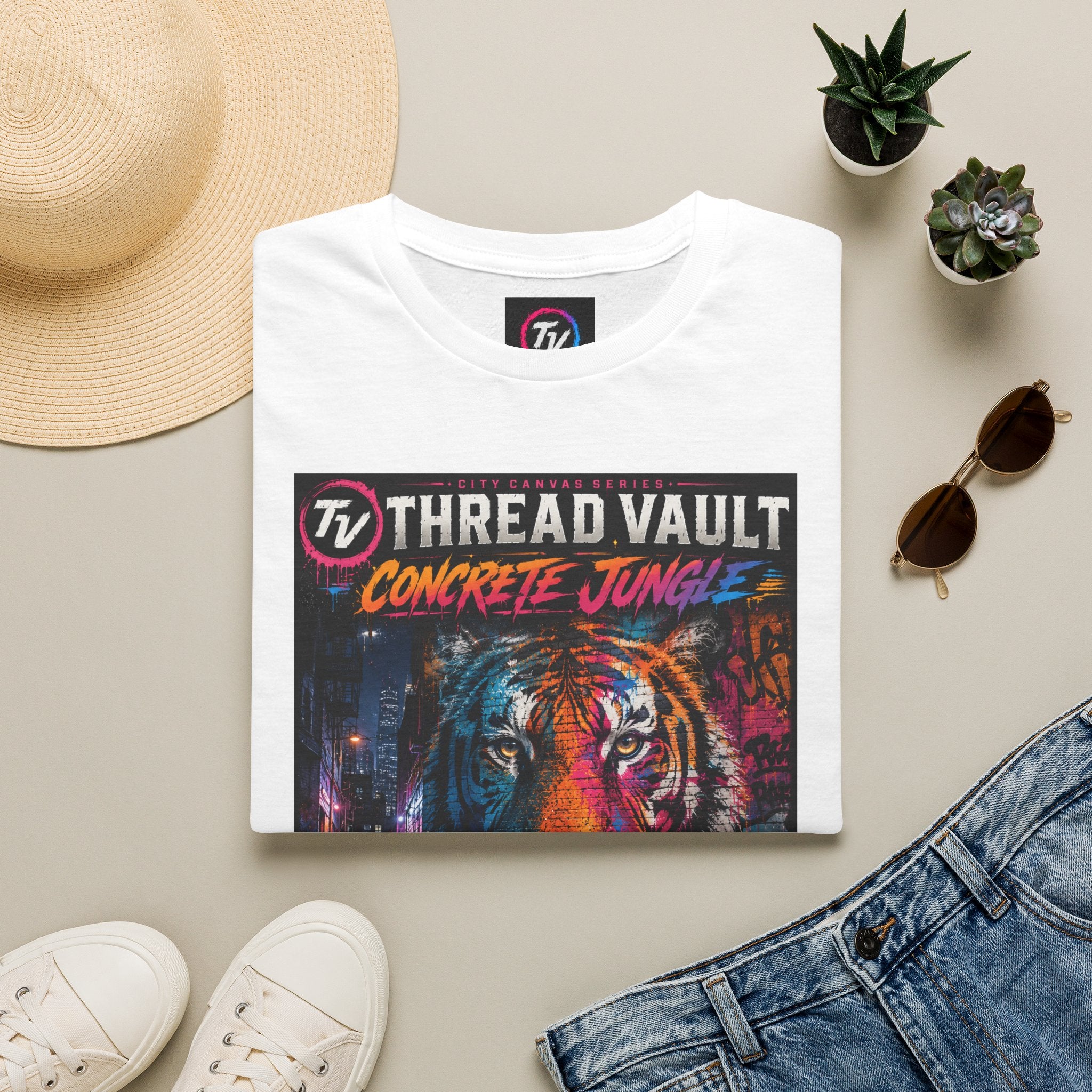 Concrete Jungle | City Canvas Series | CVC-001 | Premium Graphic Tee