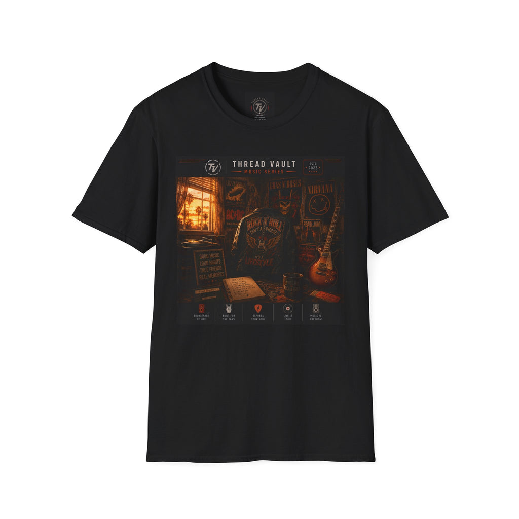 Long Live Rock & Roll | Music Series | TVM-003 | Premium Graphic Tee