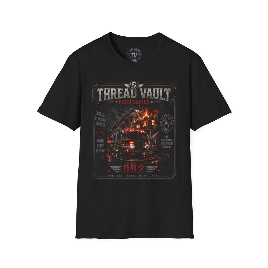 Into the Flames | Hero Series | TVHR-002 | Premium Graphic Tee