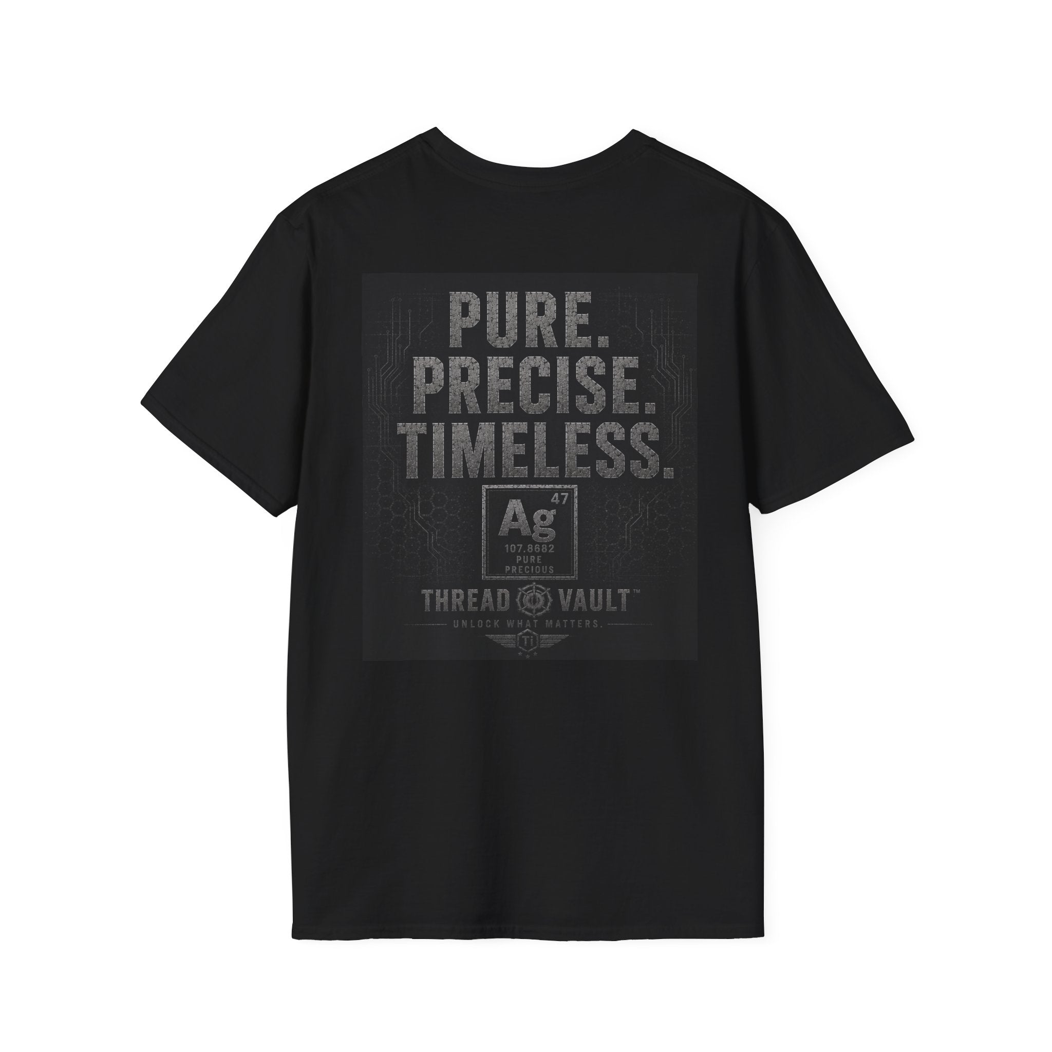 Silver | Element Series TVE-006 | Premium Graphic Tee