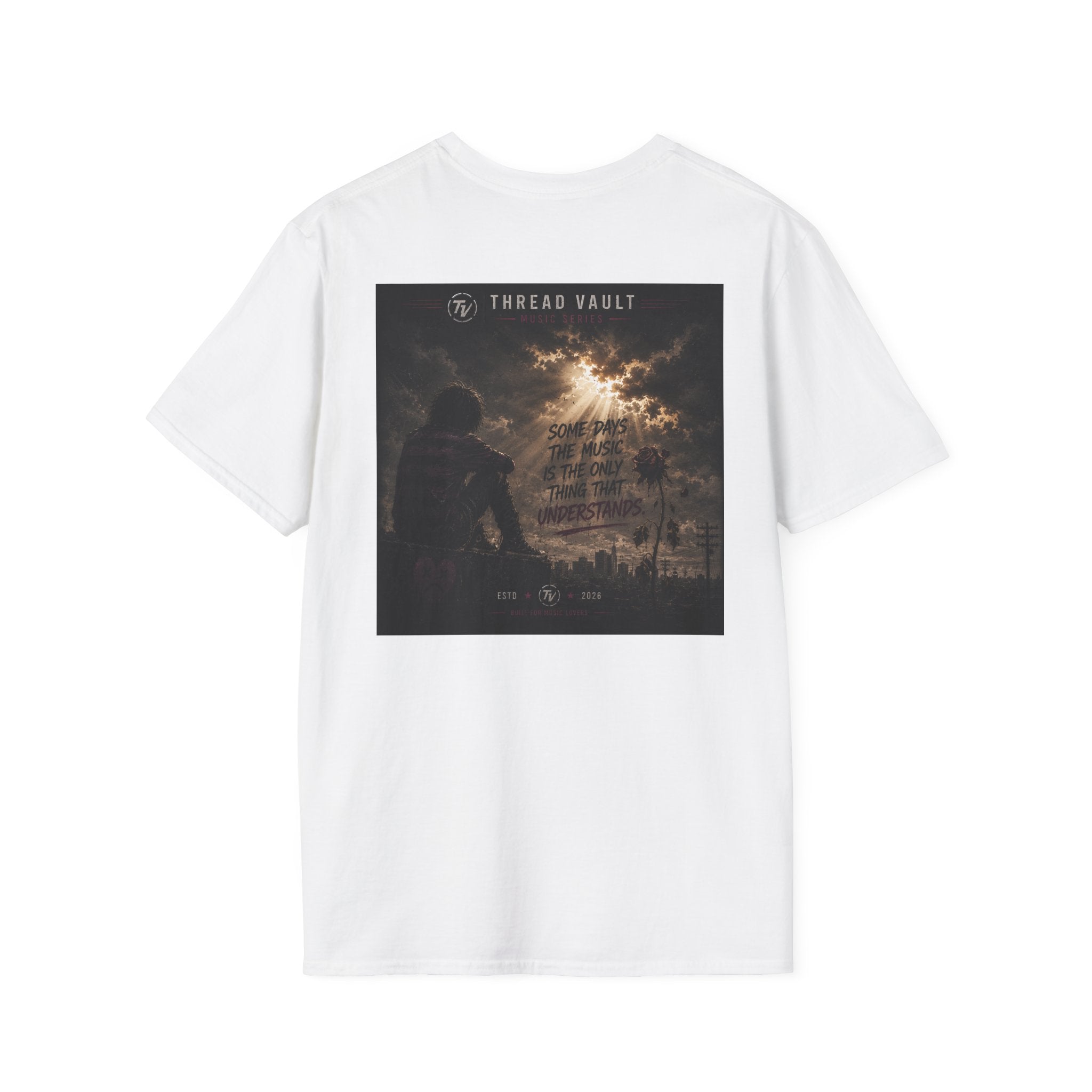 Broken Echoes | Music Series | TVM-002 | Premium Graphic Tee