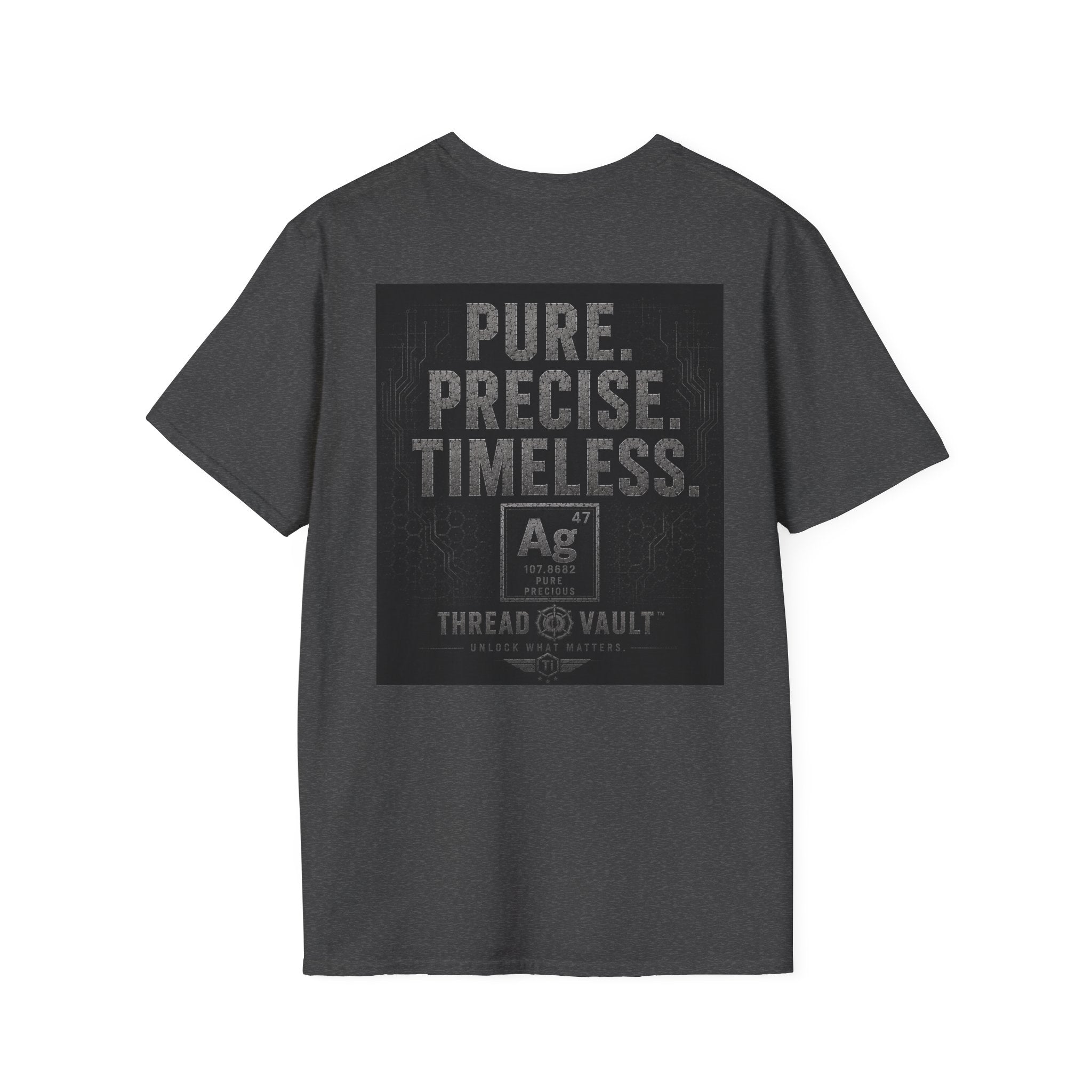 Silver | Element Series TVE-006 | Premium Graphic Tee