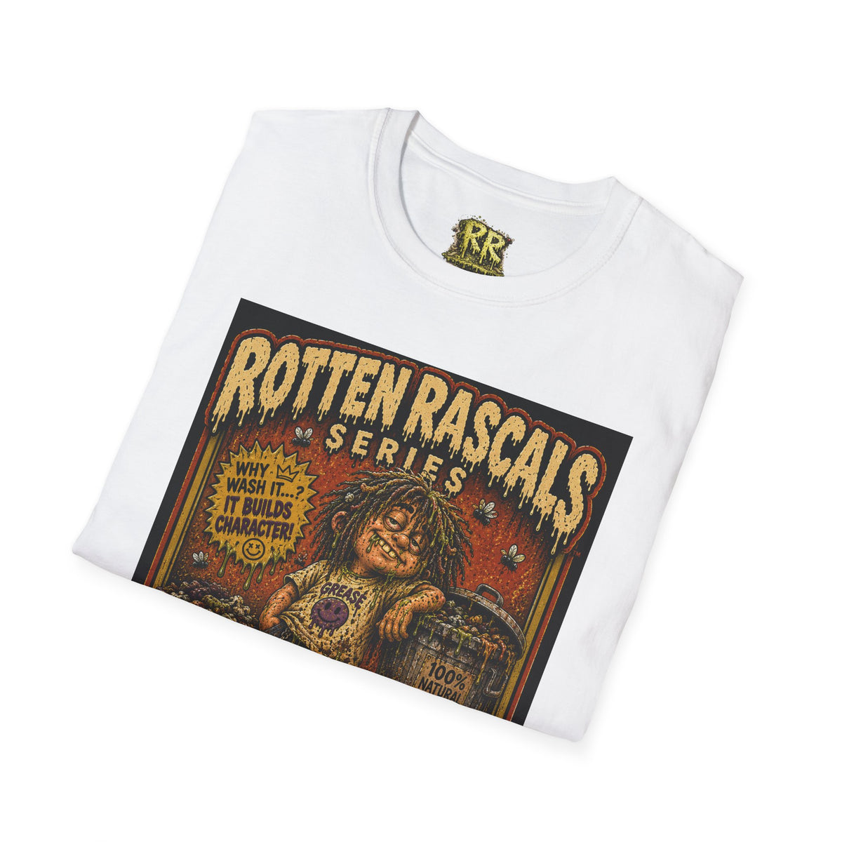 Greasy Greg | Rotten Rascals Series | RR-003 | Premium Graphic Tee