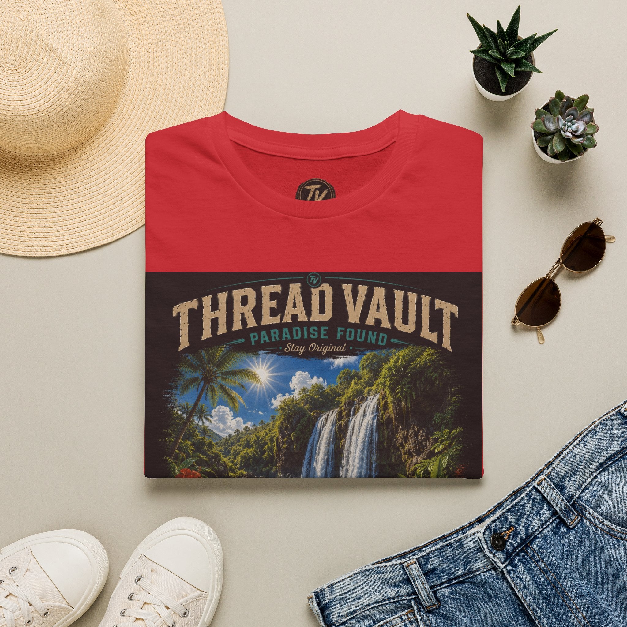 Paradise Found | Signature Series | TVC-009 | Premium Graphic Tee