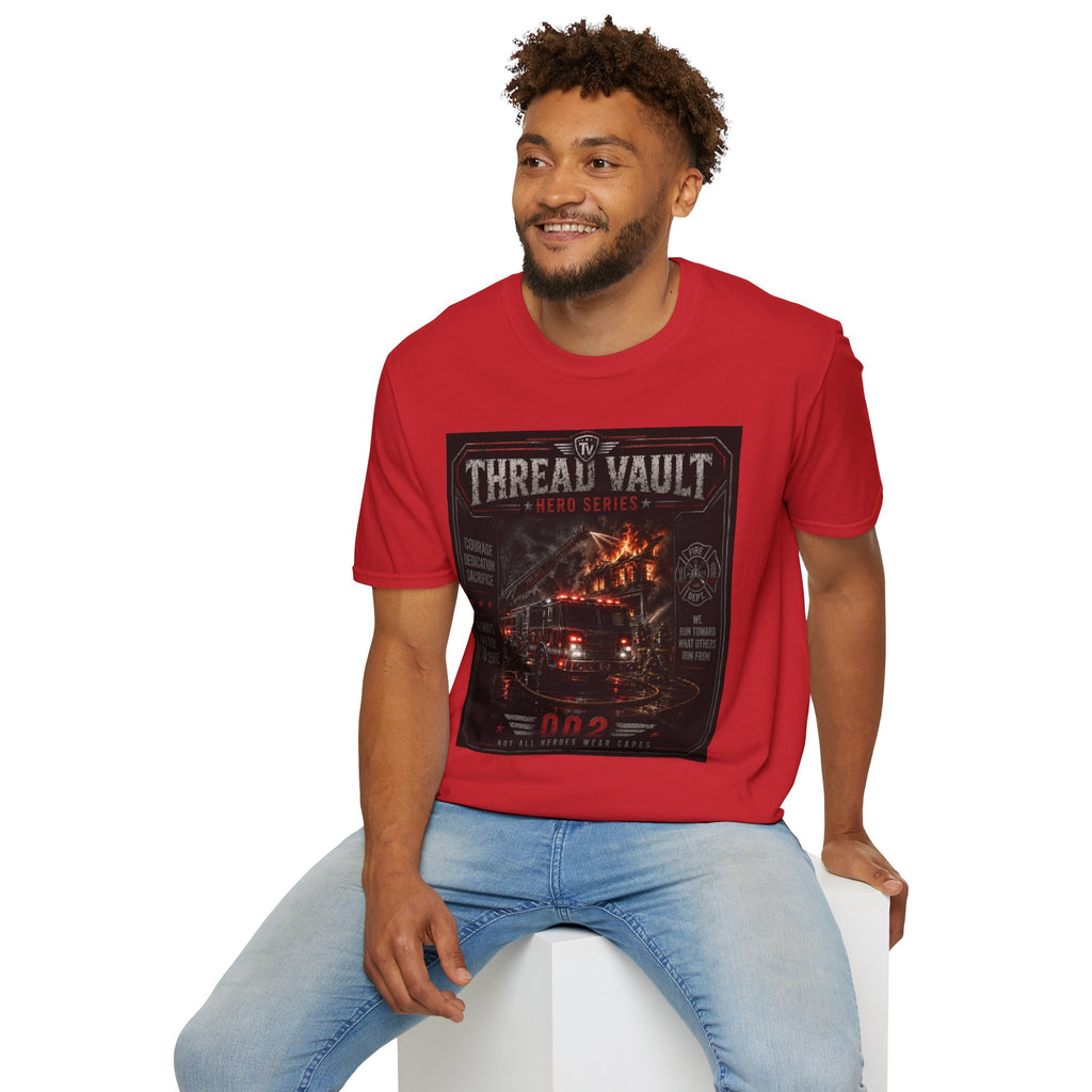 Into the Flames | Hero Series | TVHR-002 | Premium Graphic Tee