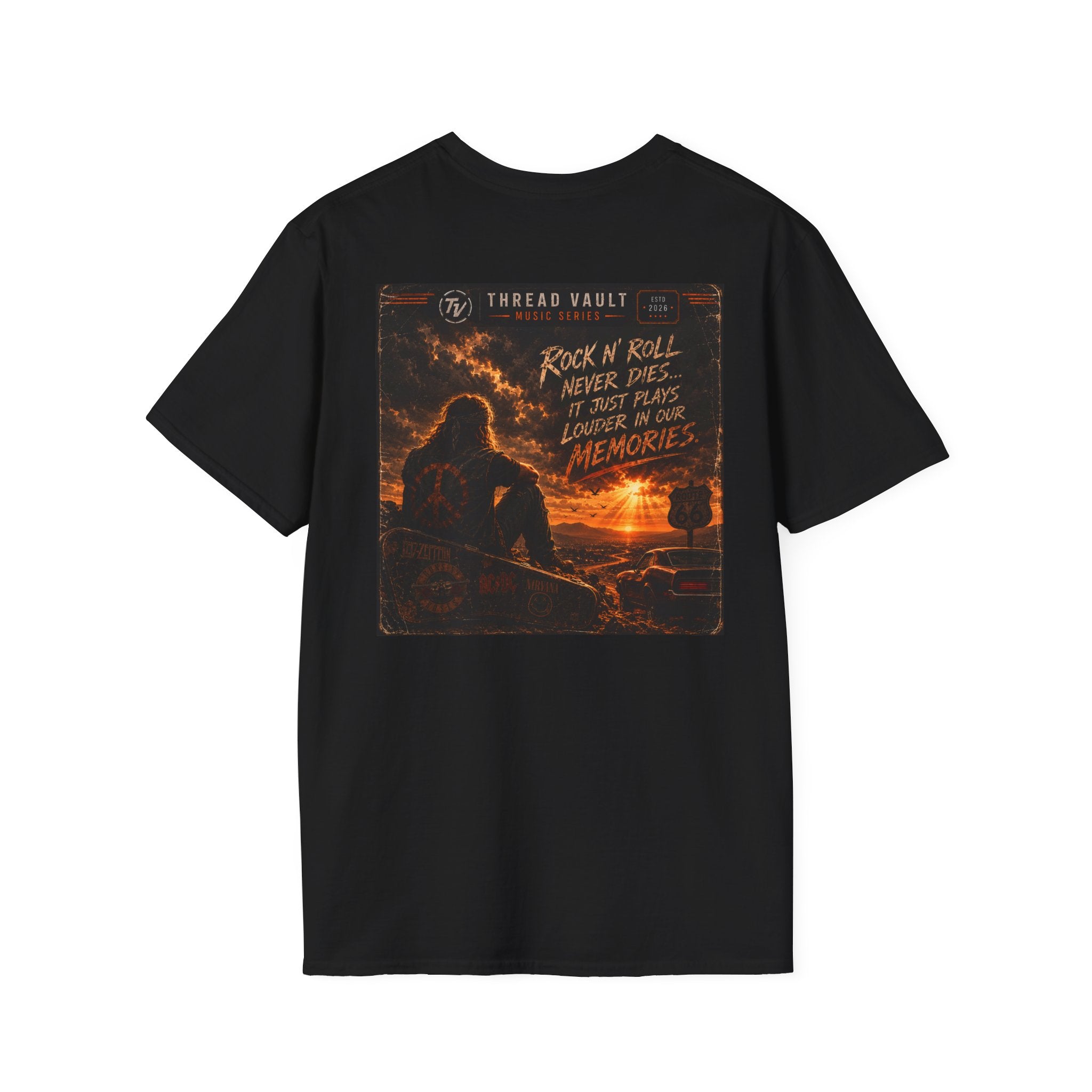 Long Live Rock & Roll | Music Series | TVM-003 | Premium Graphic Tee