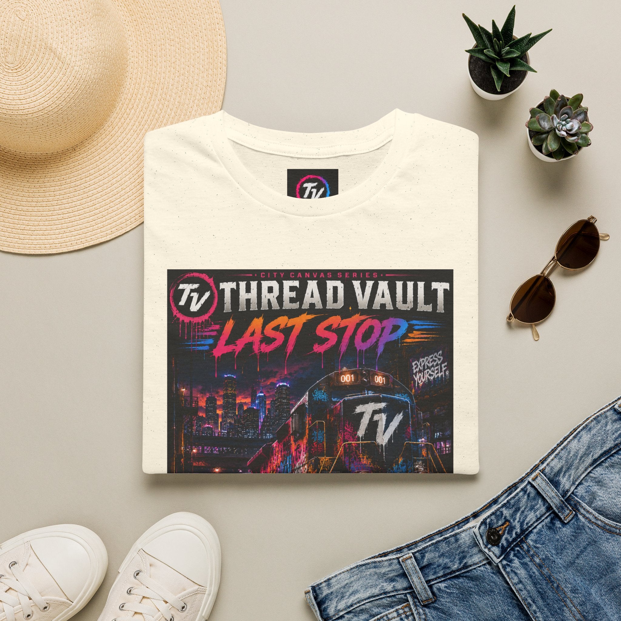Last Stop | City Canvas Series | CVC-002 | Premium Graphic Tee