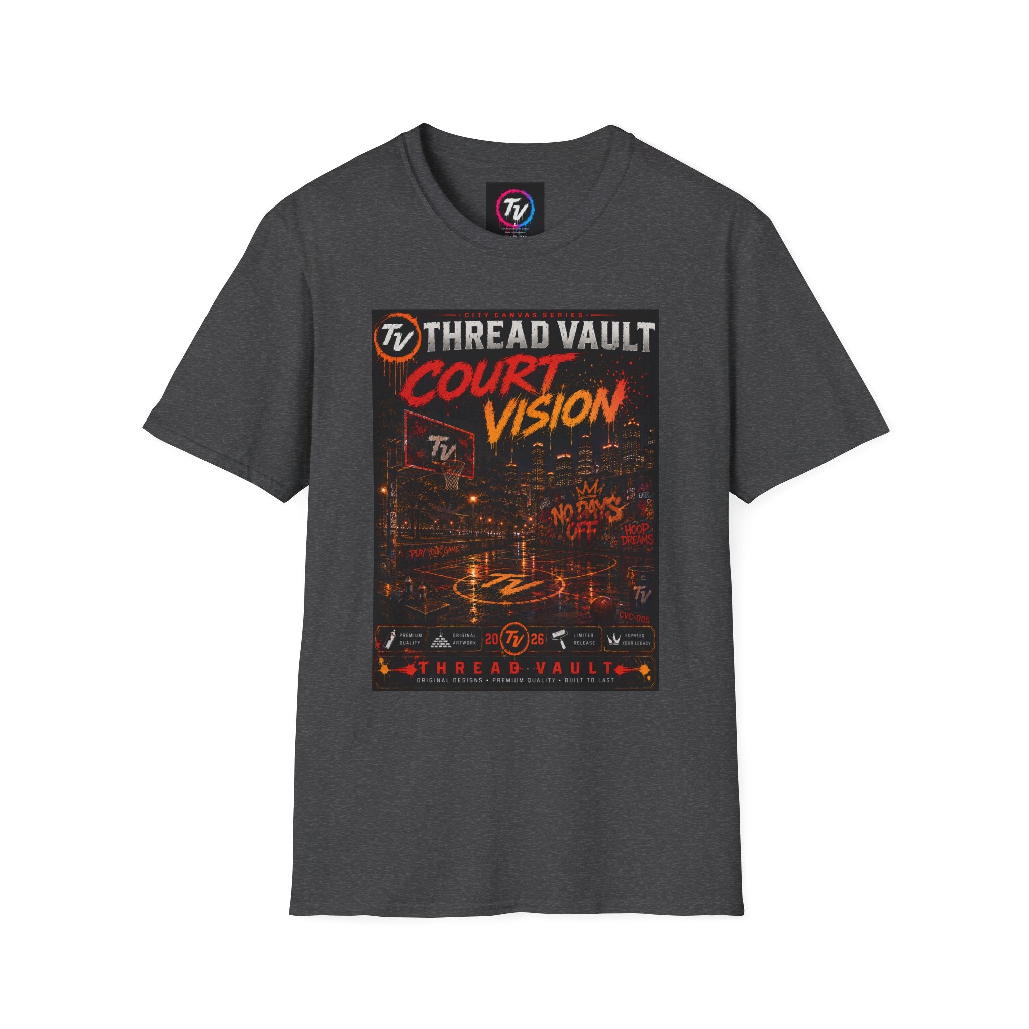 Court Vision | City Canvas Series | CVC-005 | Premium Graphic Tee