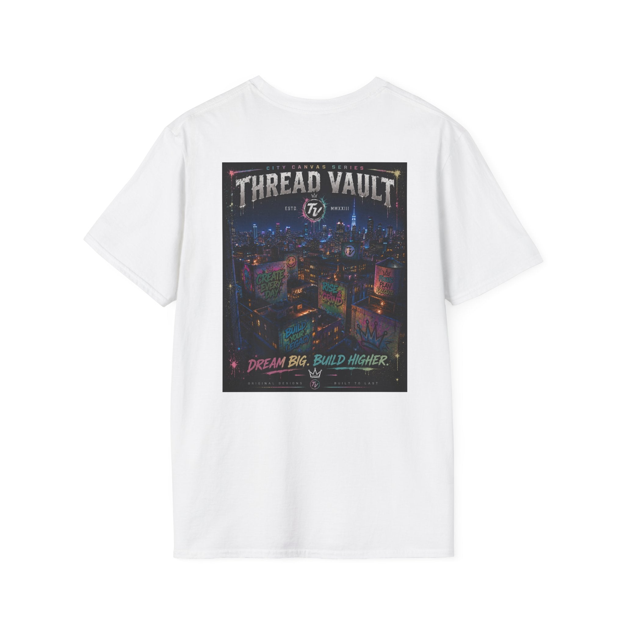 Skylines & Dreams | City Canvas Series | CVC-009 | Premium Graphic Tee