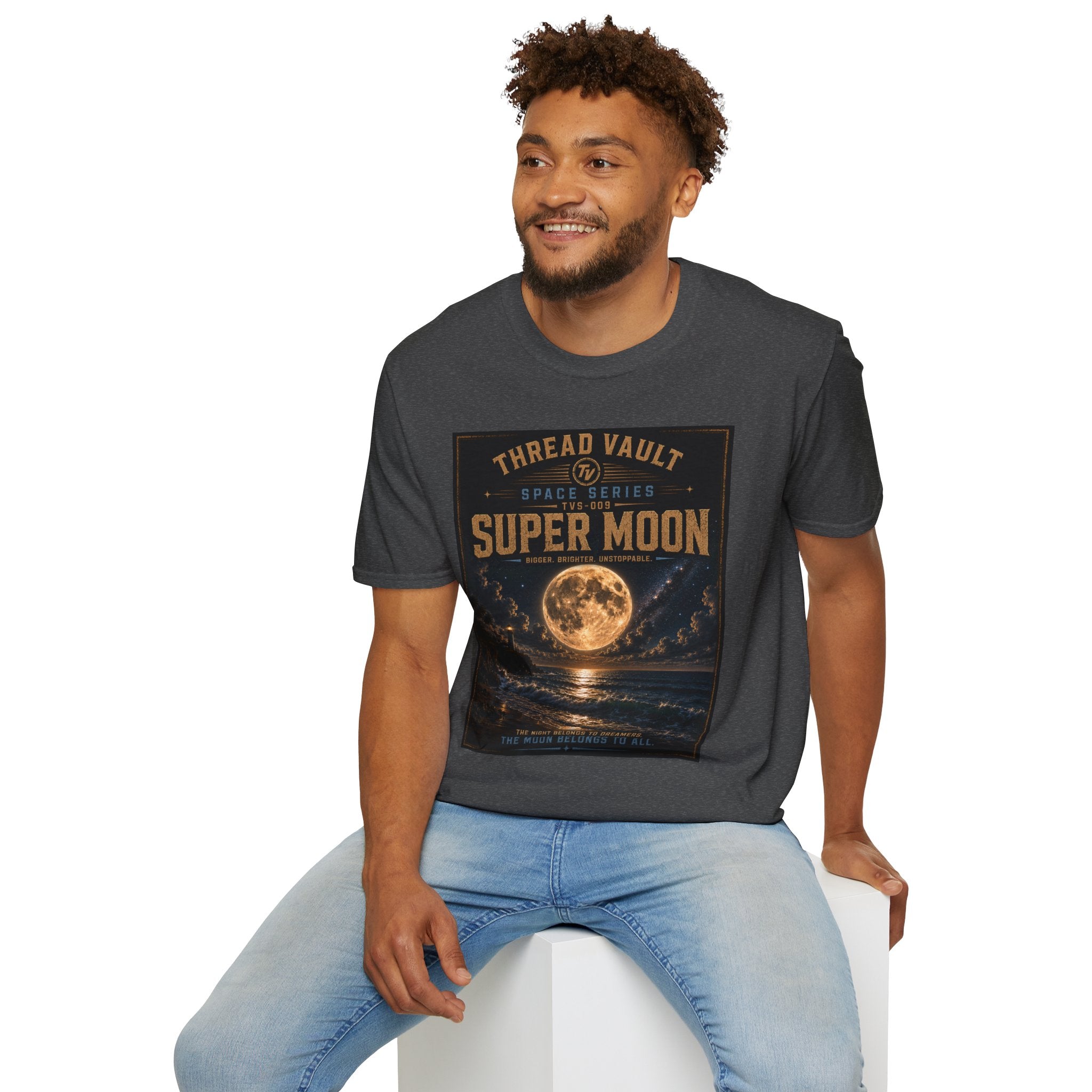 Super Moon | Space Series | TVS-009 | Premium Graphic Tee