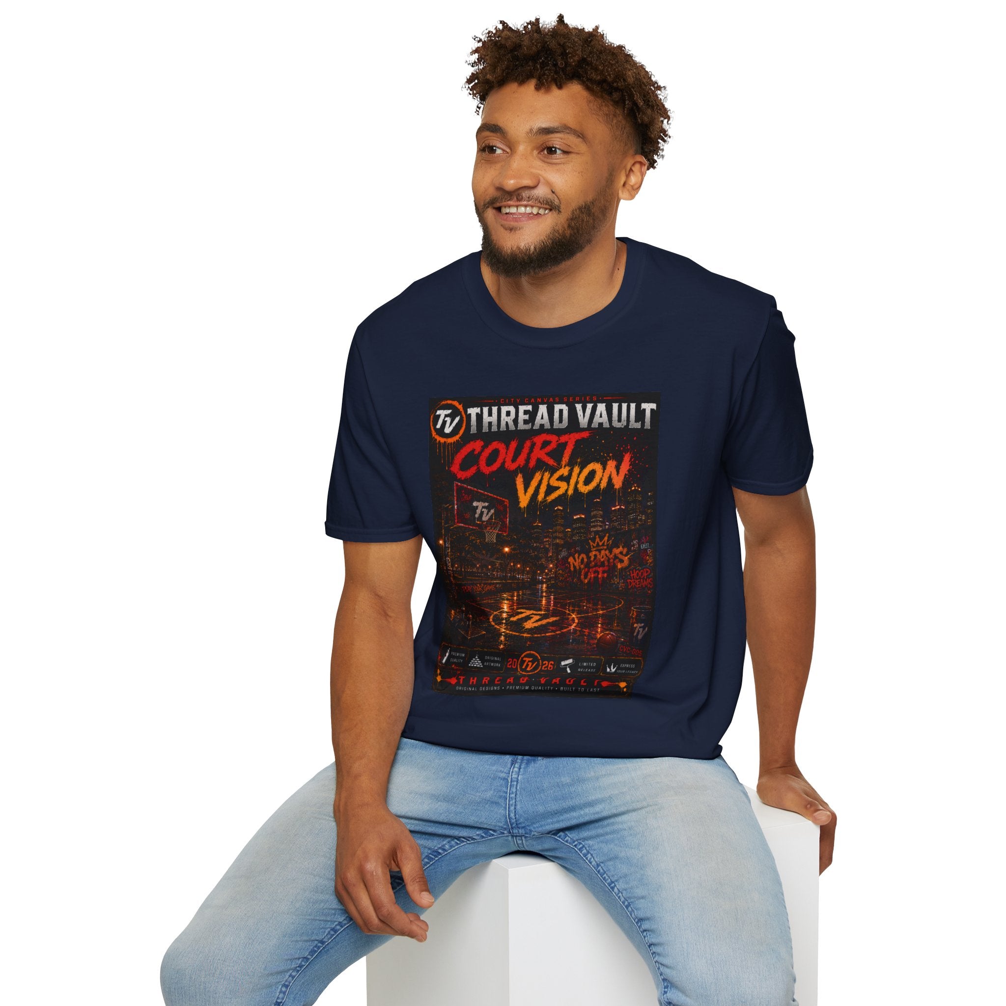 Court Vision | City Canvas Series | CVC-005 | Premium Graphic Tee