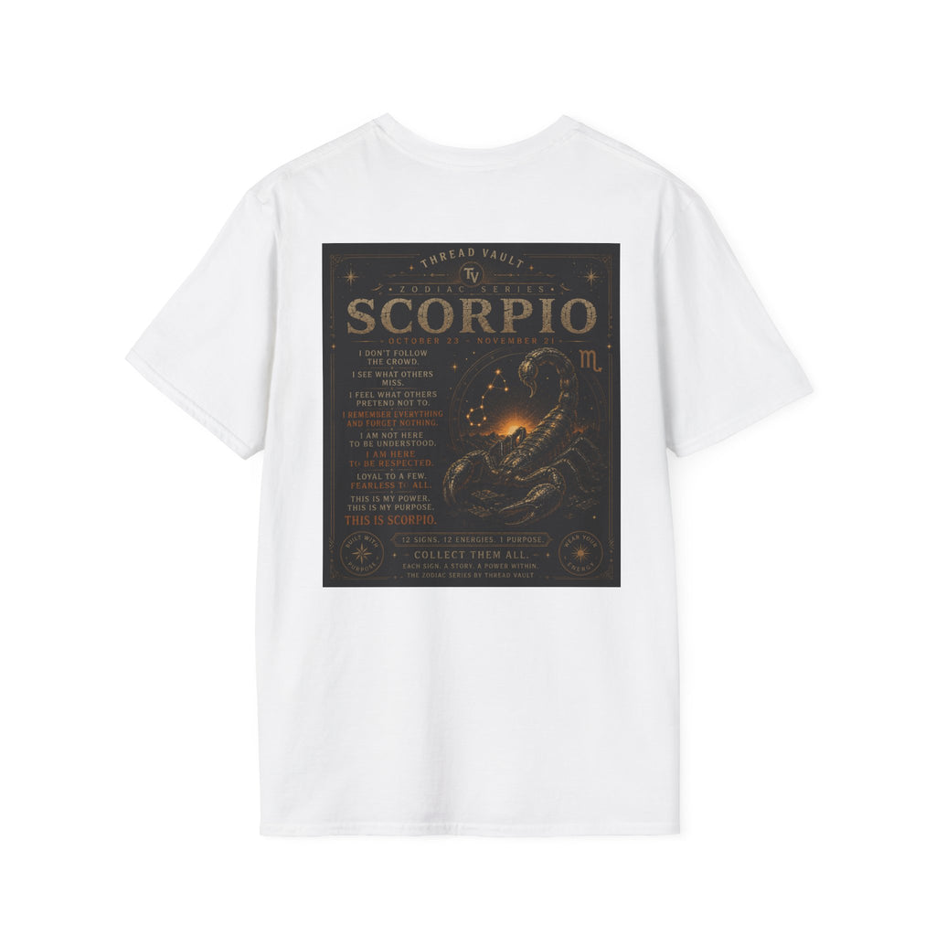 Scorpio | Zodiac Series TVZ-001 | Premium Graphic Tee