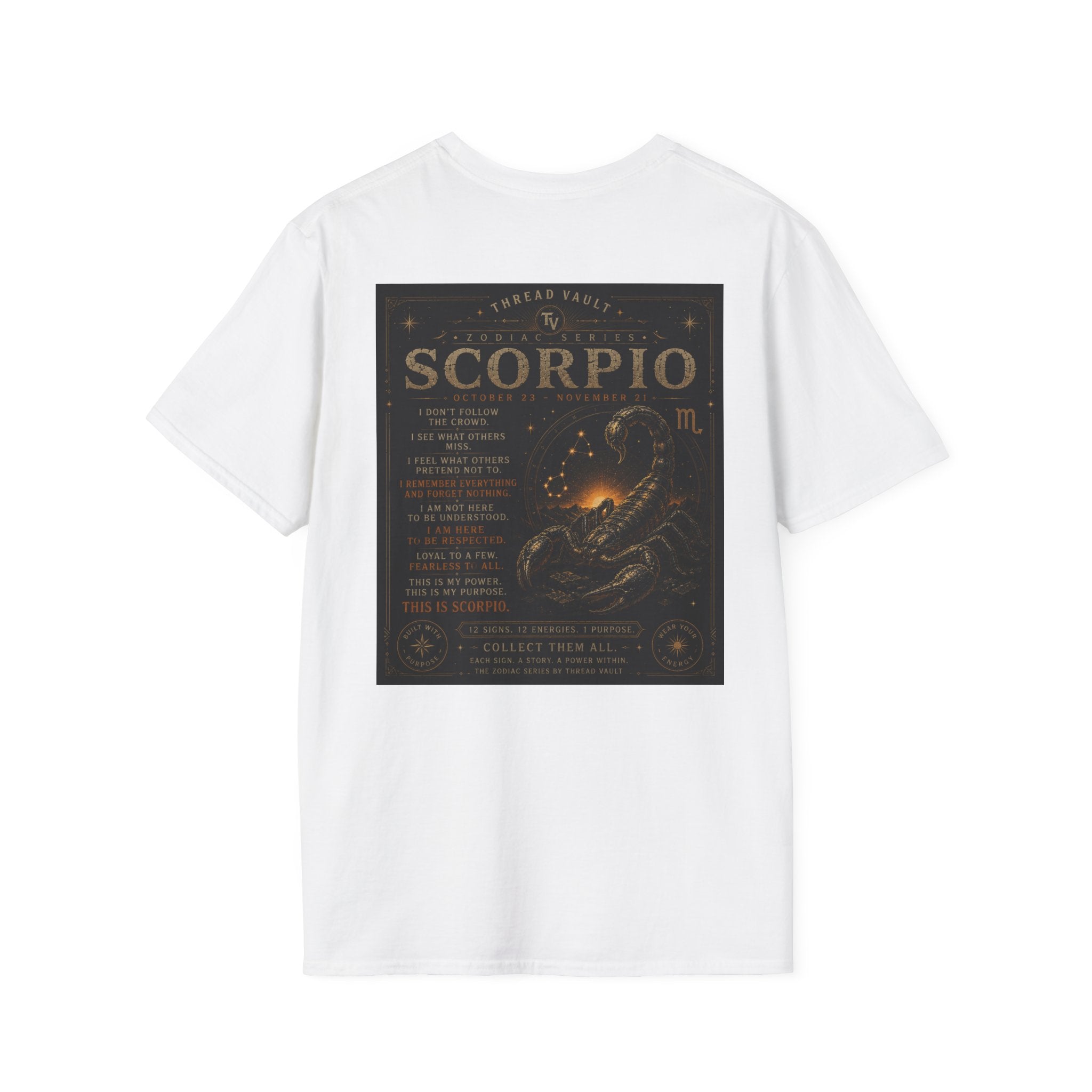 Scorpio | Zodiac Series TVZ-001 | Premium Graphic Tee
