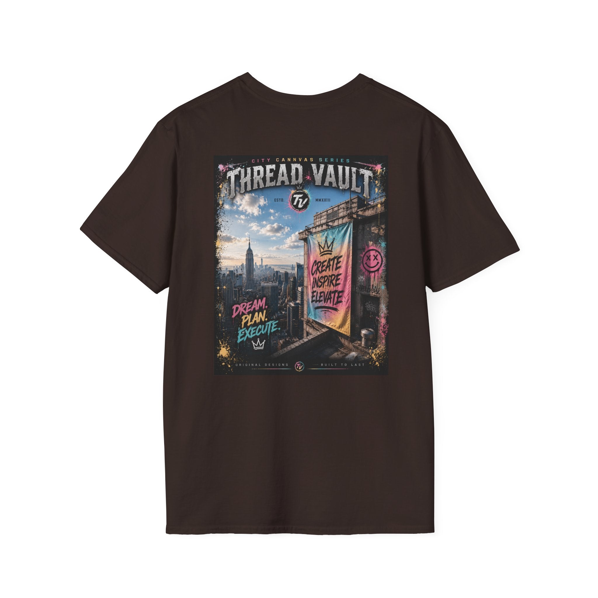 Rise Above | City Canvas Series | CVC-008 | Premium Graphic Tee