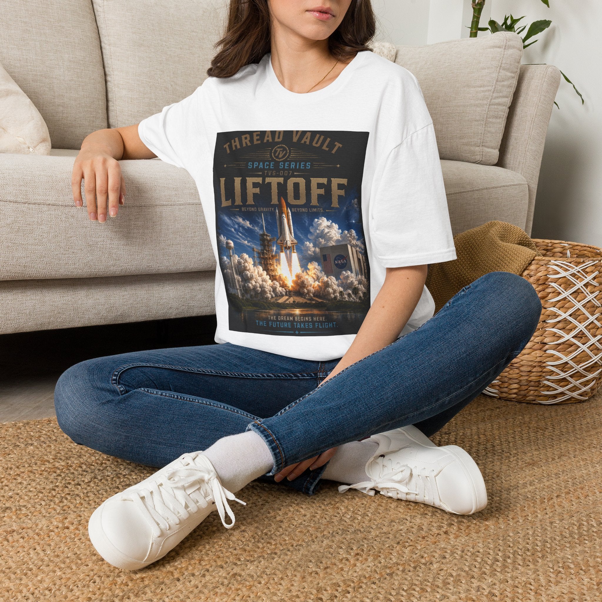 Liftoff | Space Series | TVS-007 | Premium Graphic Tee