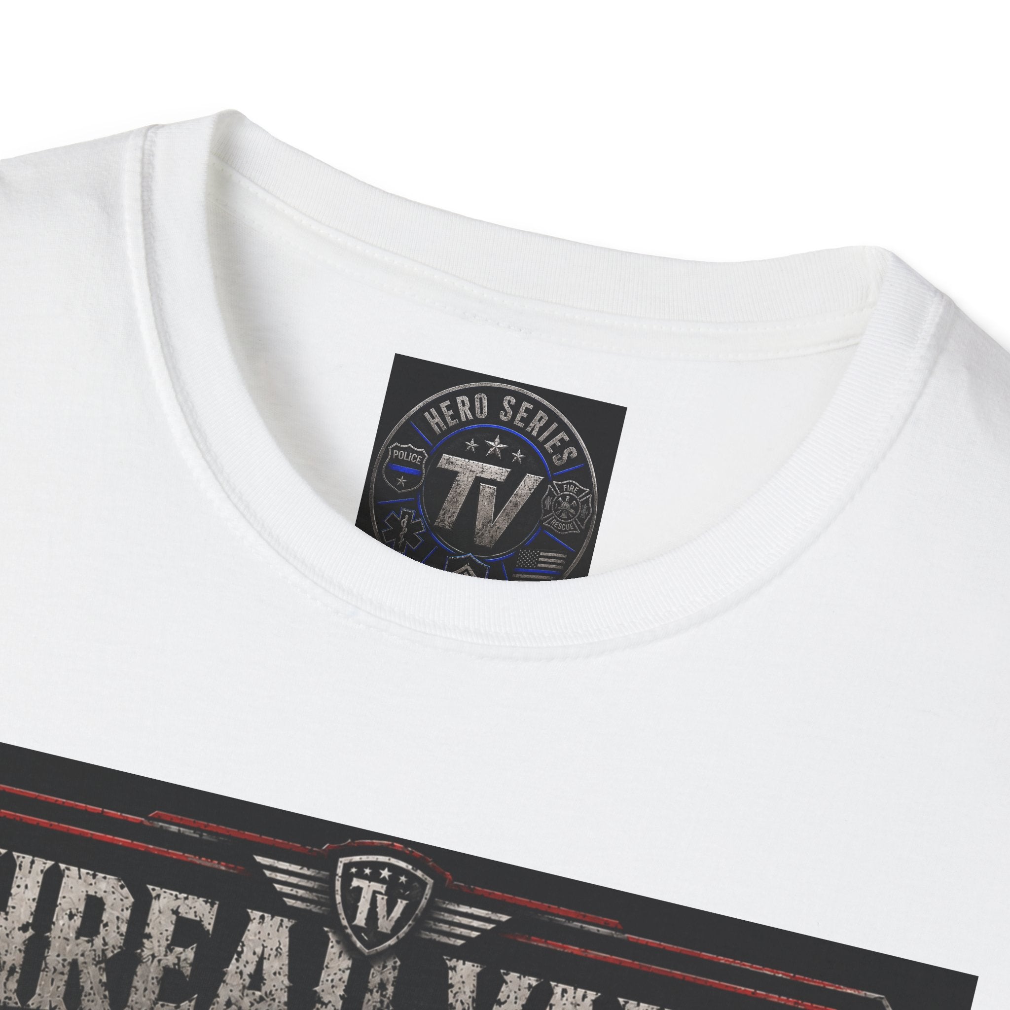 Into the Flames | Hero Series | TVHR-002 | Premium Graphic Tee